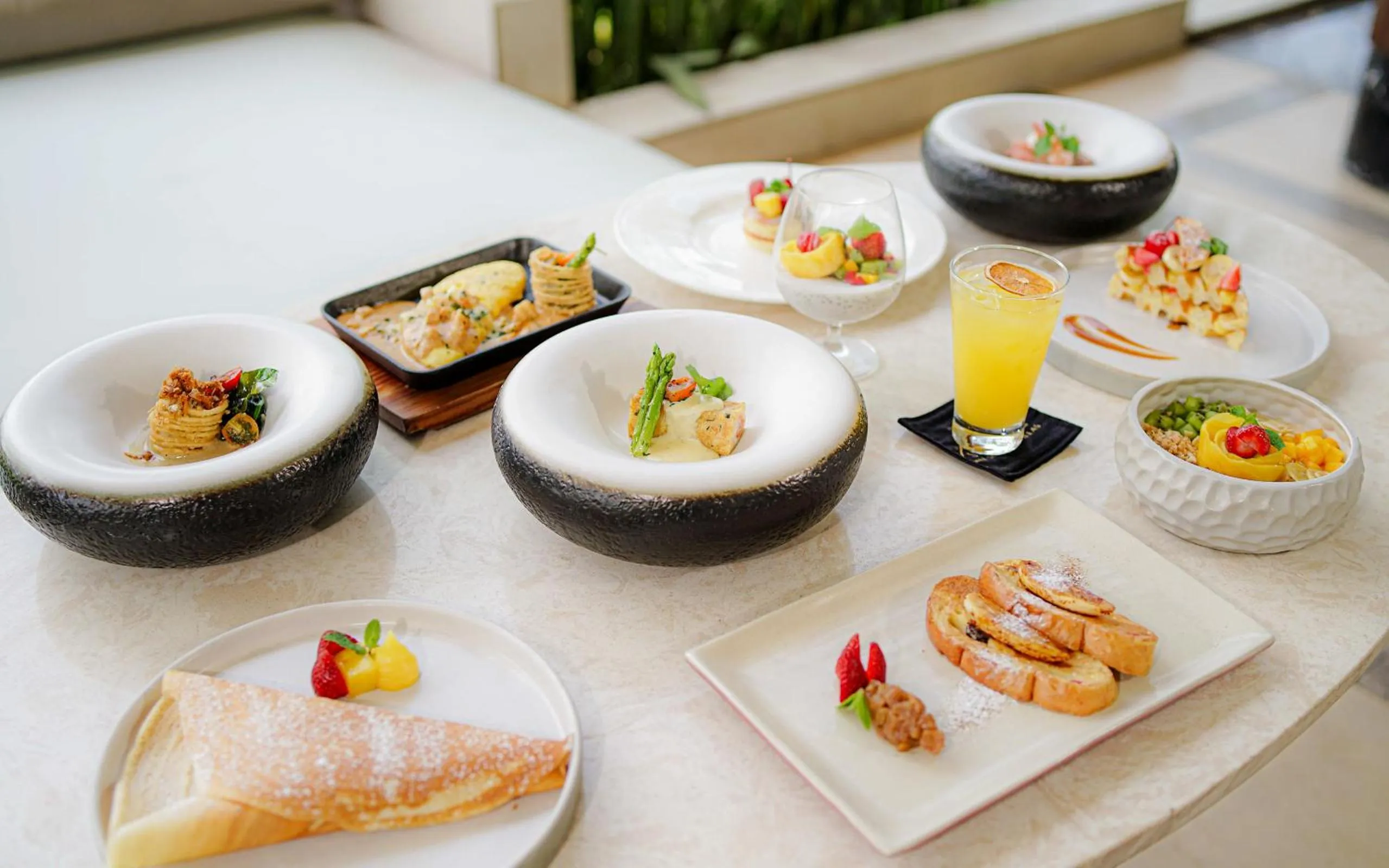 Food in Samabe Bali Villas