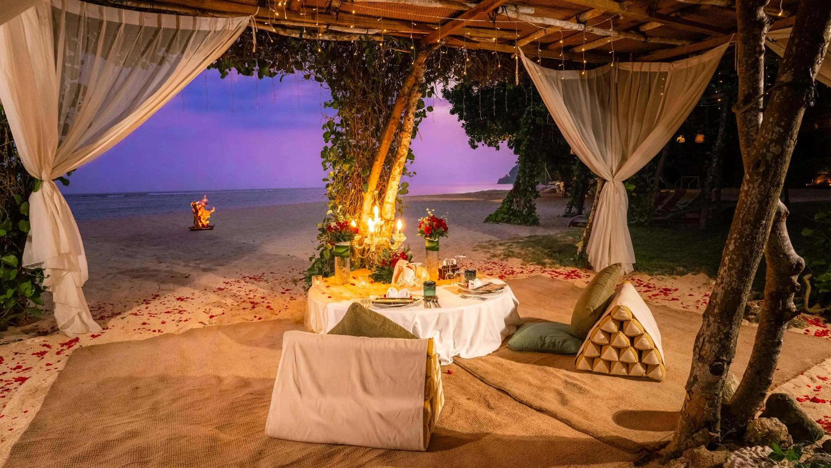 Dining area in Samabe Bali Villas
