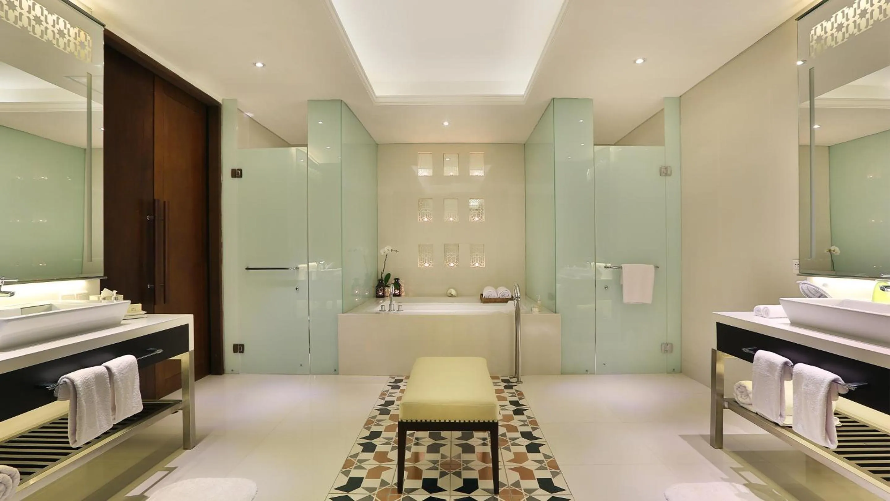 Bathroom, Bed in Samabe Bali Villas