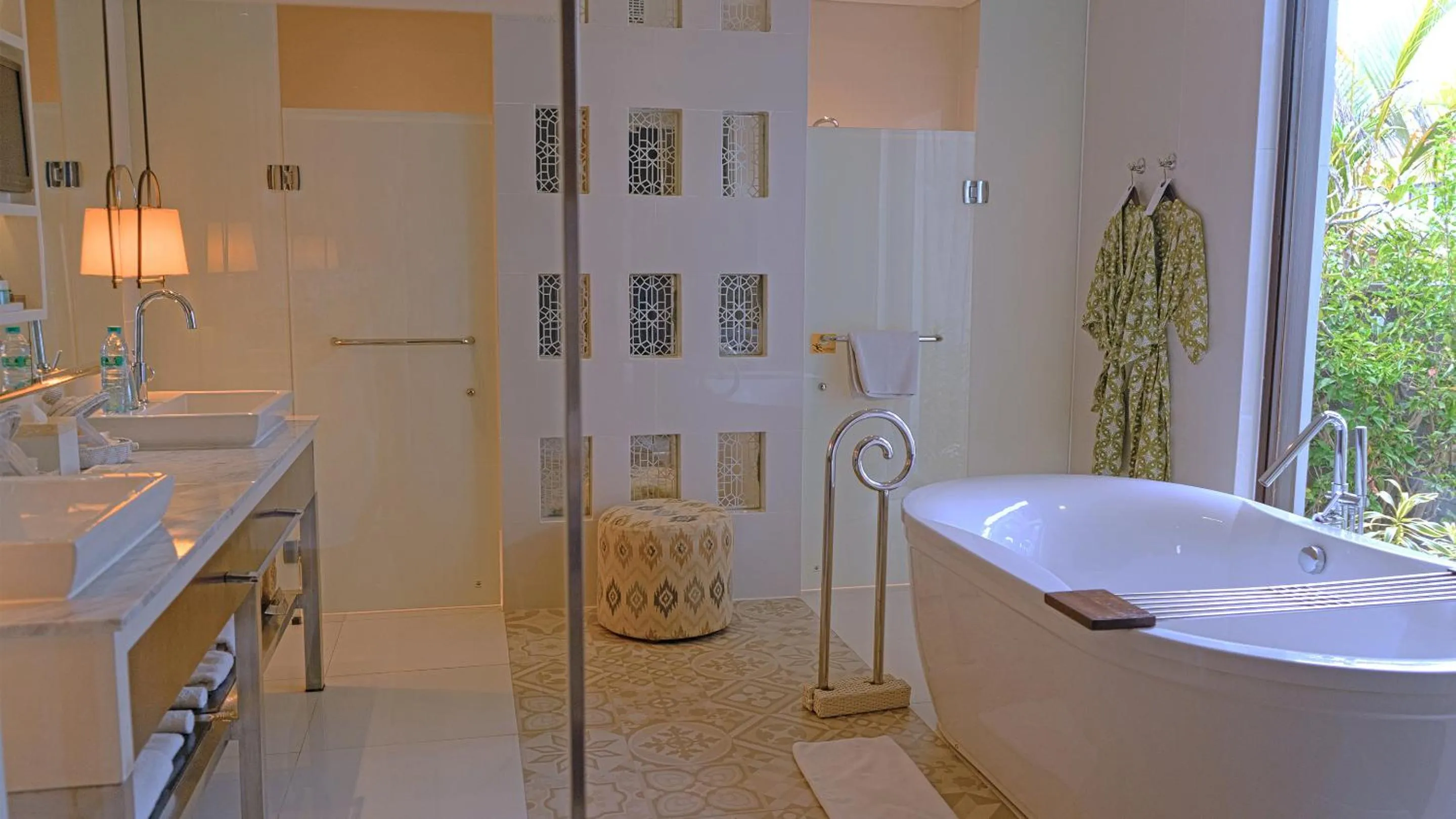 Bathroom in Samabe Bali Villas