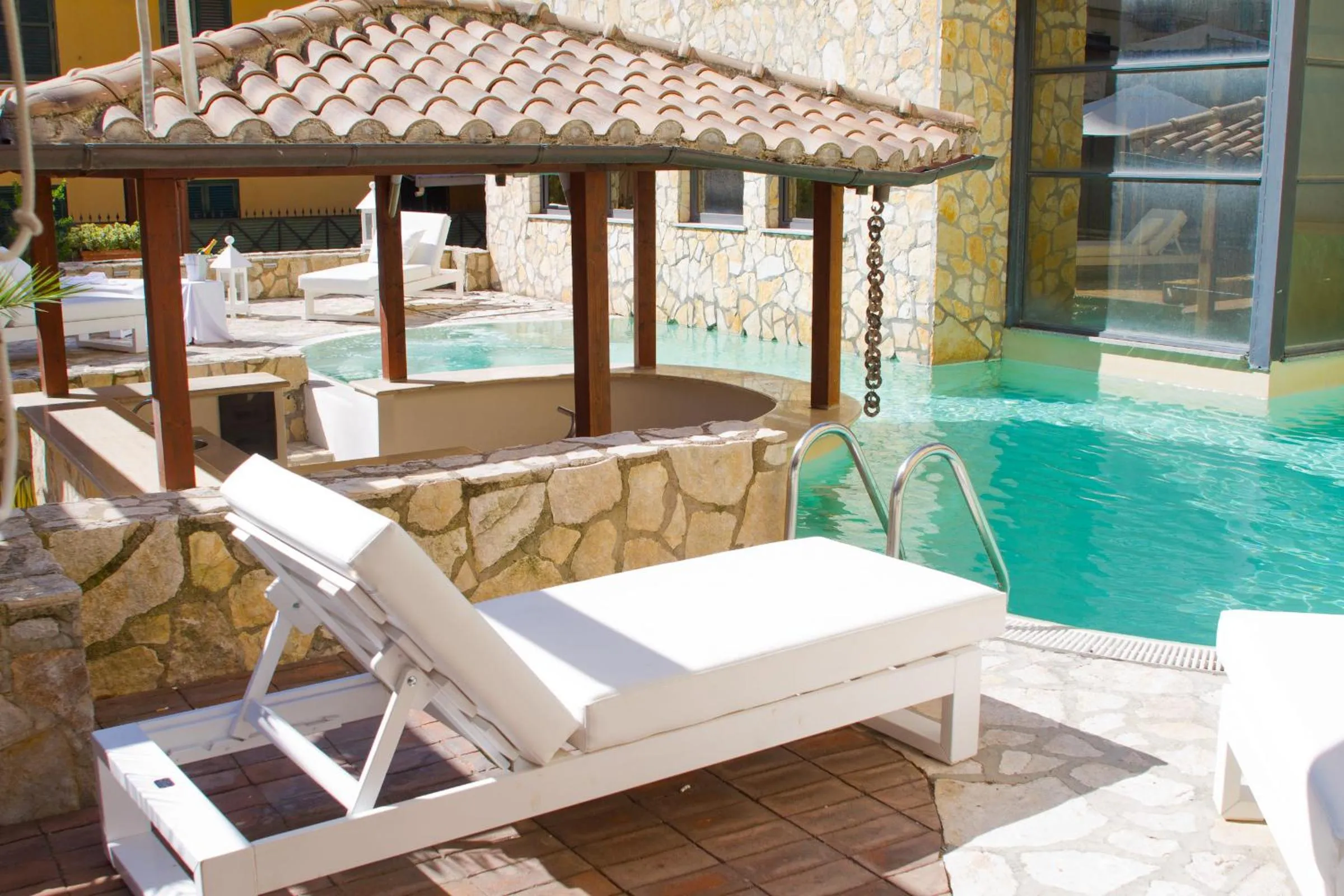 Swimming pool in The Strand Hotel