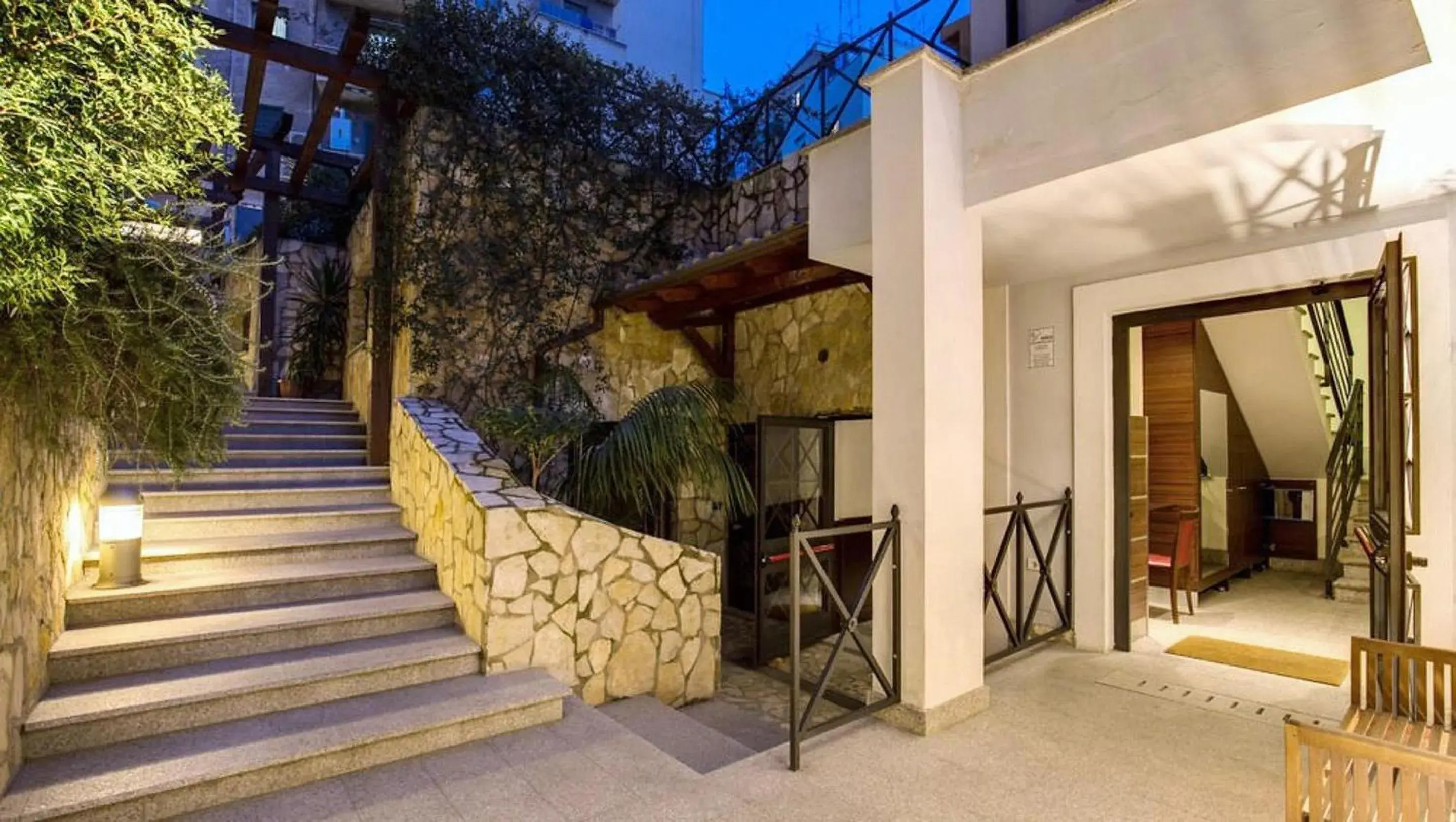 Facade/entrance in The Strand Hotel Facade/entrance in The Strand Hotel