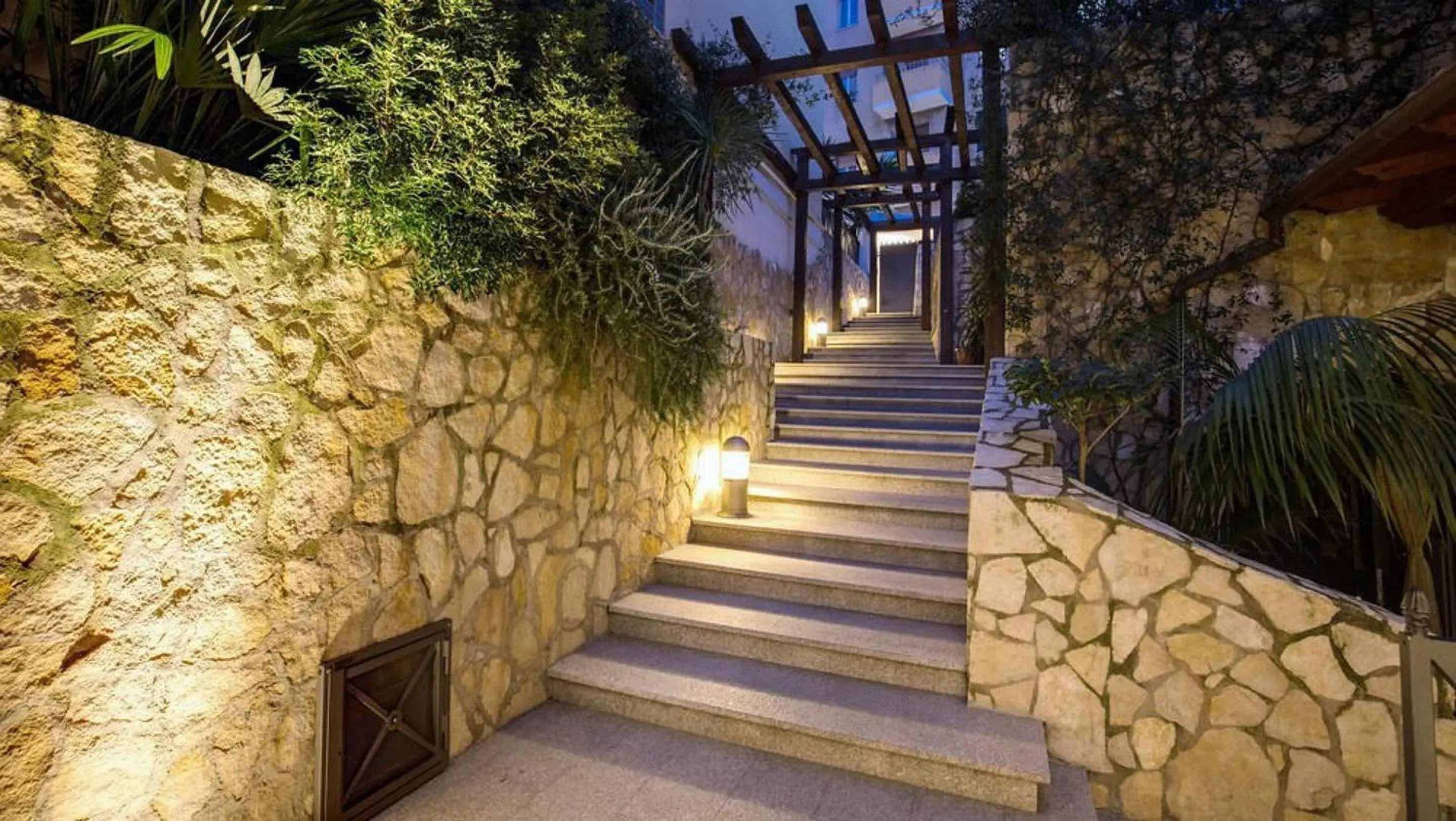 Facade/entrance in The Strand Hotel Facade/entrance in The Strand Hotel