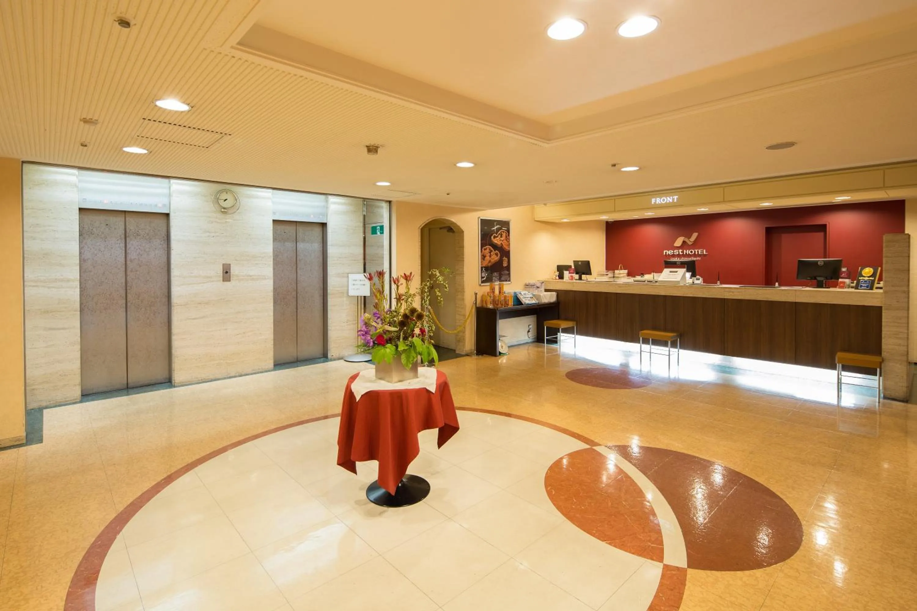 Lobby or reception in Nest Hotel Osaka Shinsaibashi