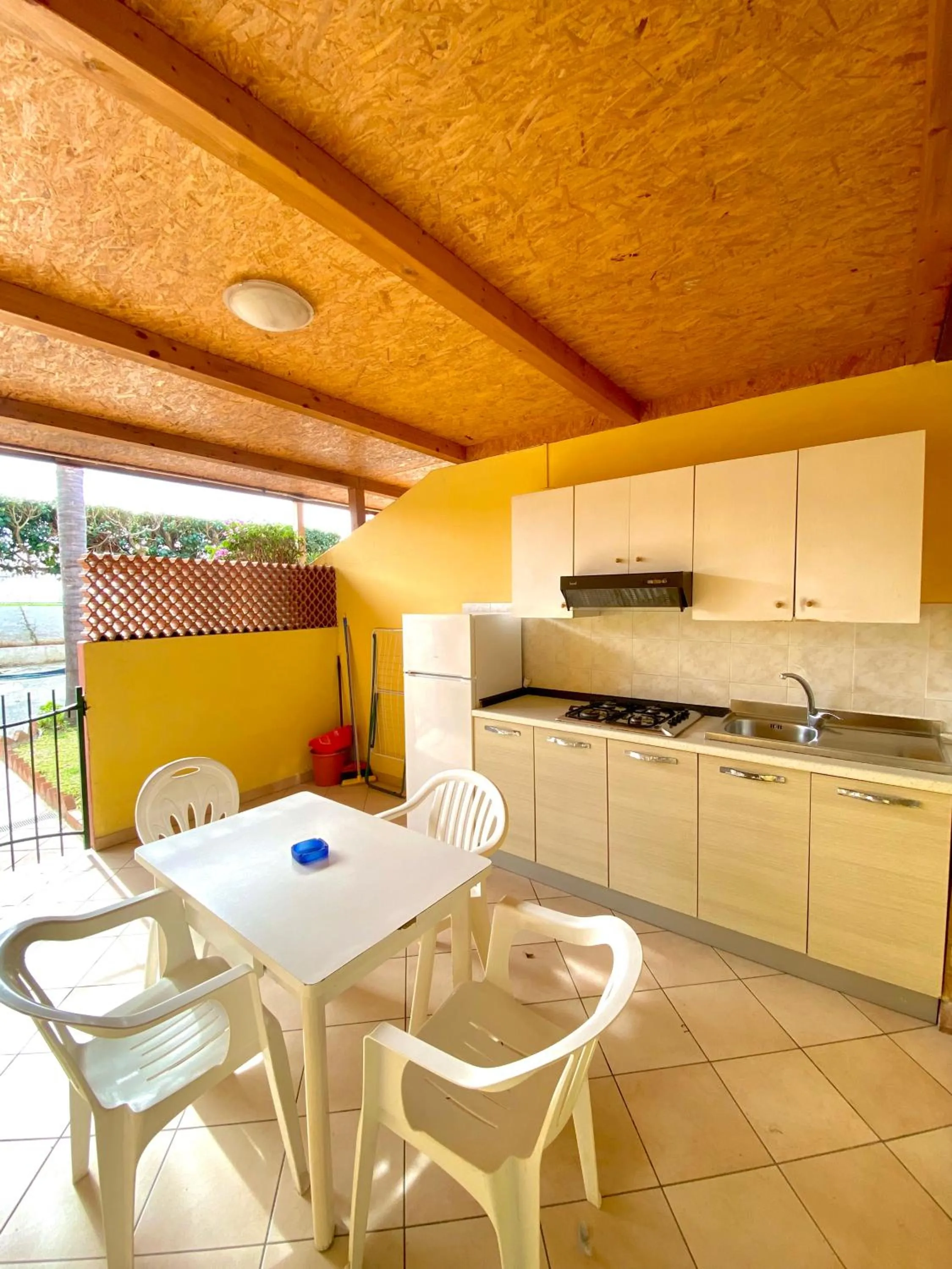 Kitchen or kitchenette in Residence Hotel Felix