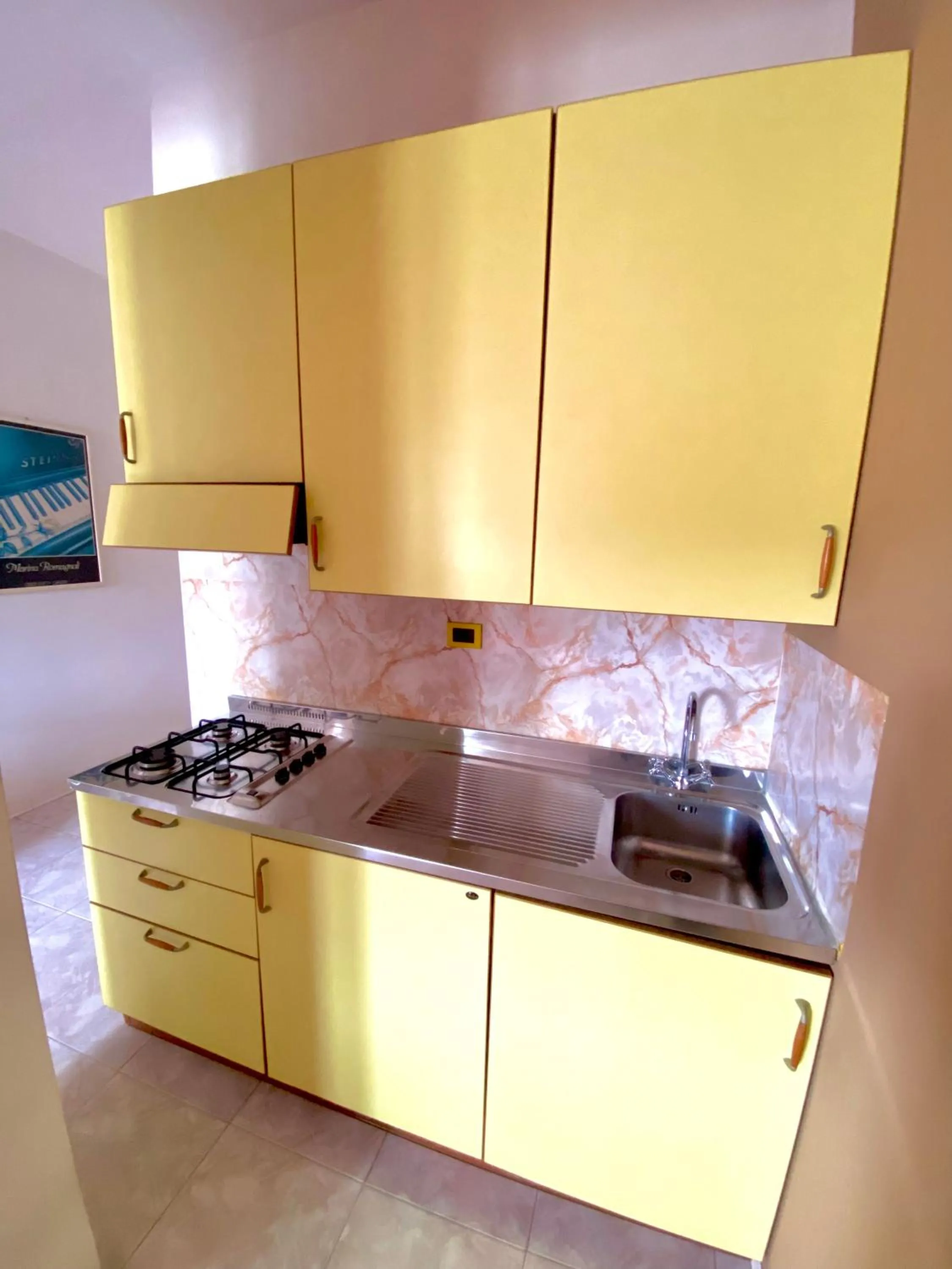 Kitchen or kitchenette in Residence Hotel Felix