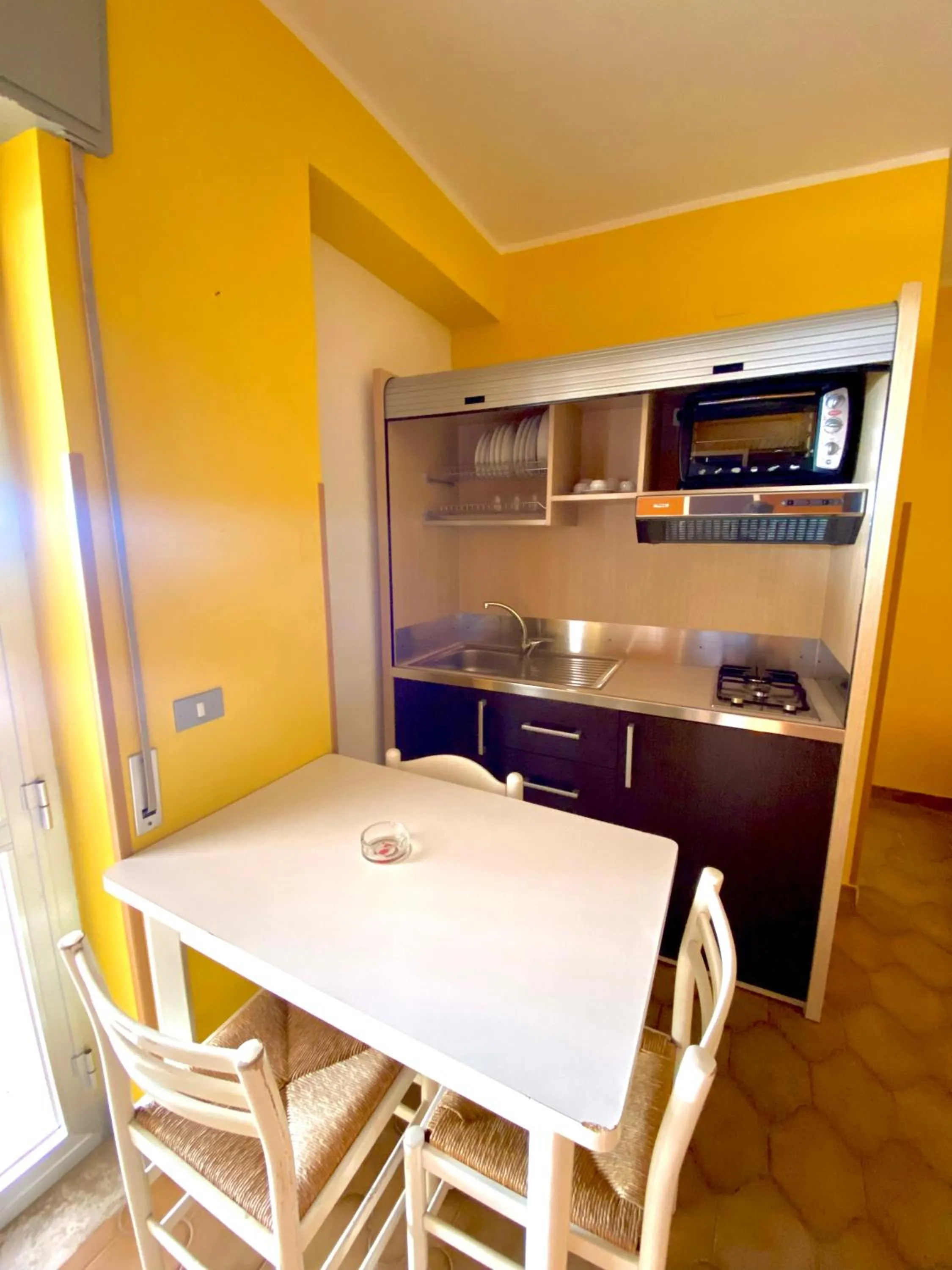 Kitchen or kitchenette in Residence Hotel Felix