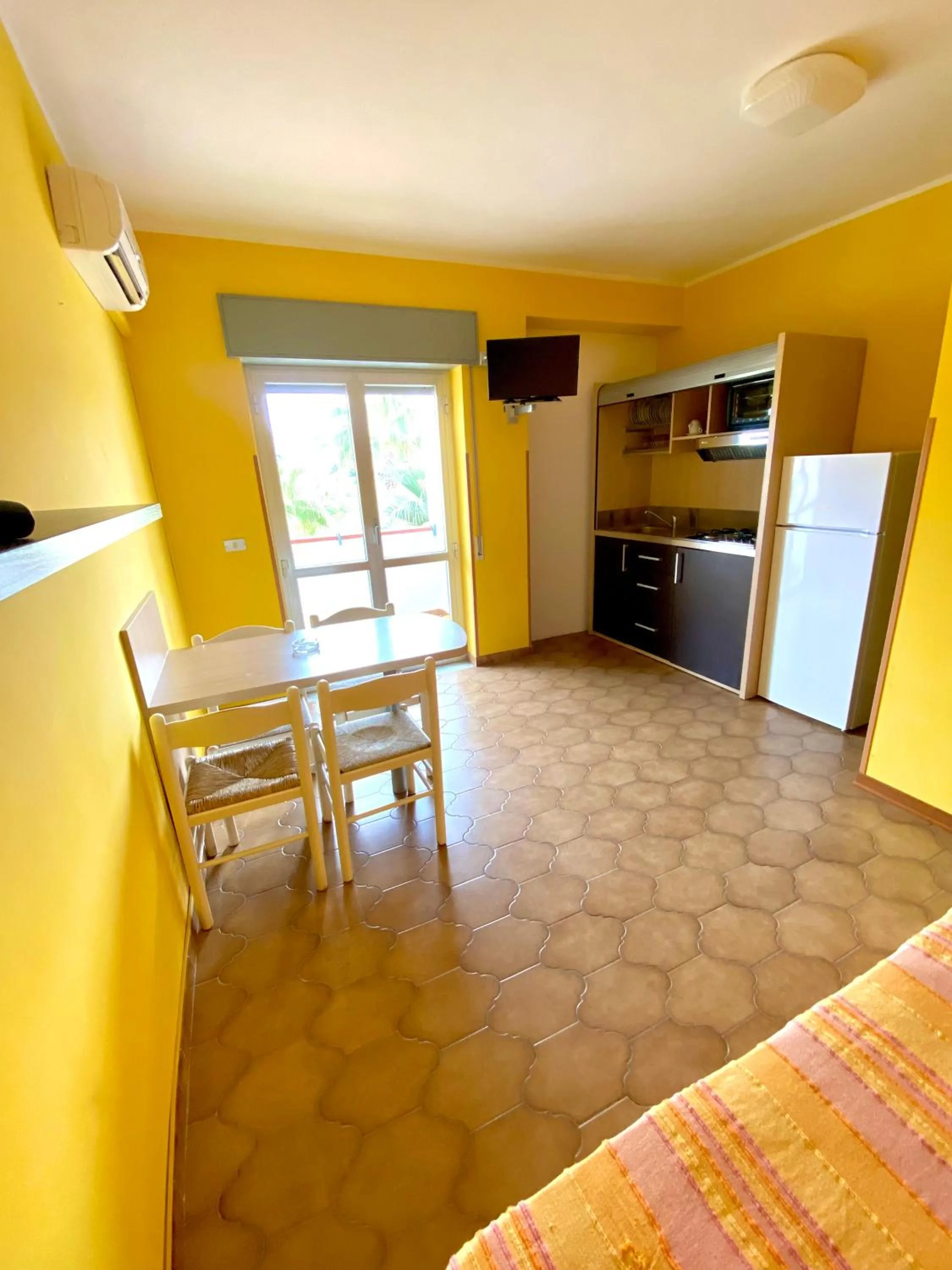 Kitchen or kitchenette in Residence Hotel Felix