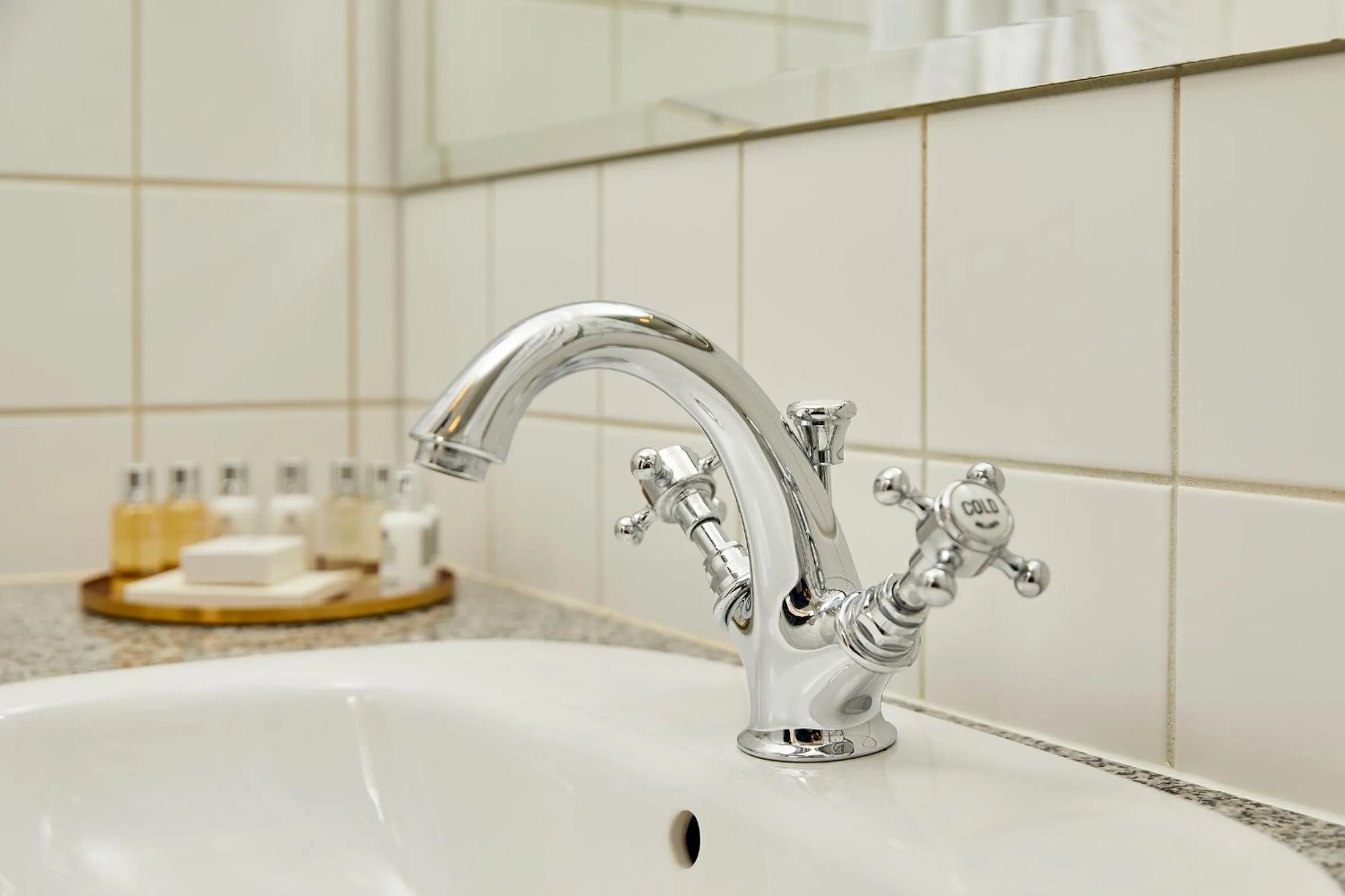 Bathroom in Schackenborg Slotskro