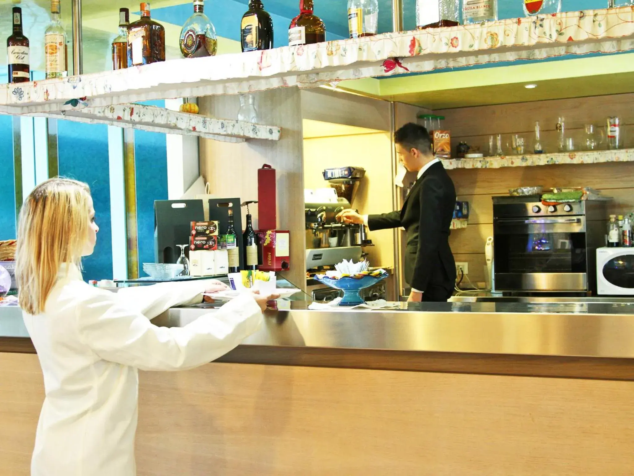 Lounge or bar in Hotel Del Corso Lounge or bar in Hotel Del Corso