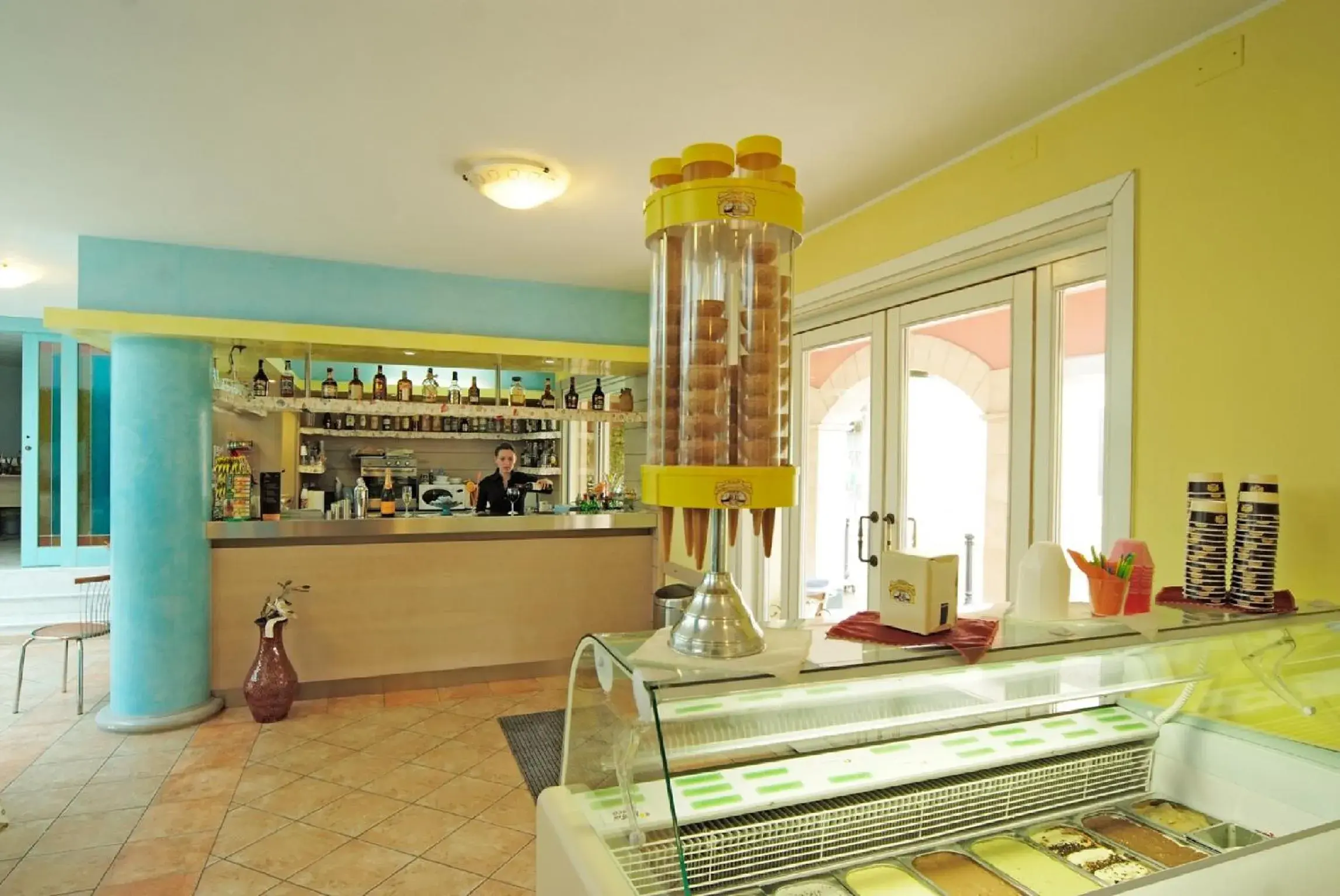 Lounge or bar in Hotel Del Corso Lounge or bar in Hotel Del Corso