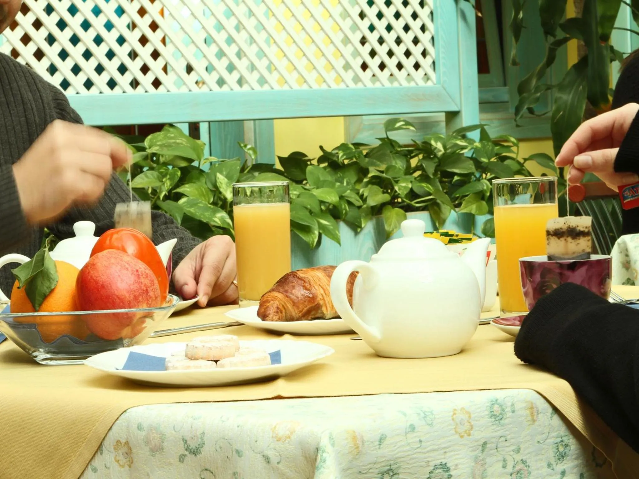Breakfast in Hotel Del Corso
