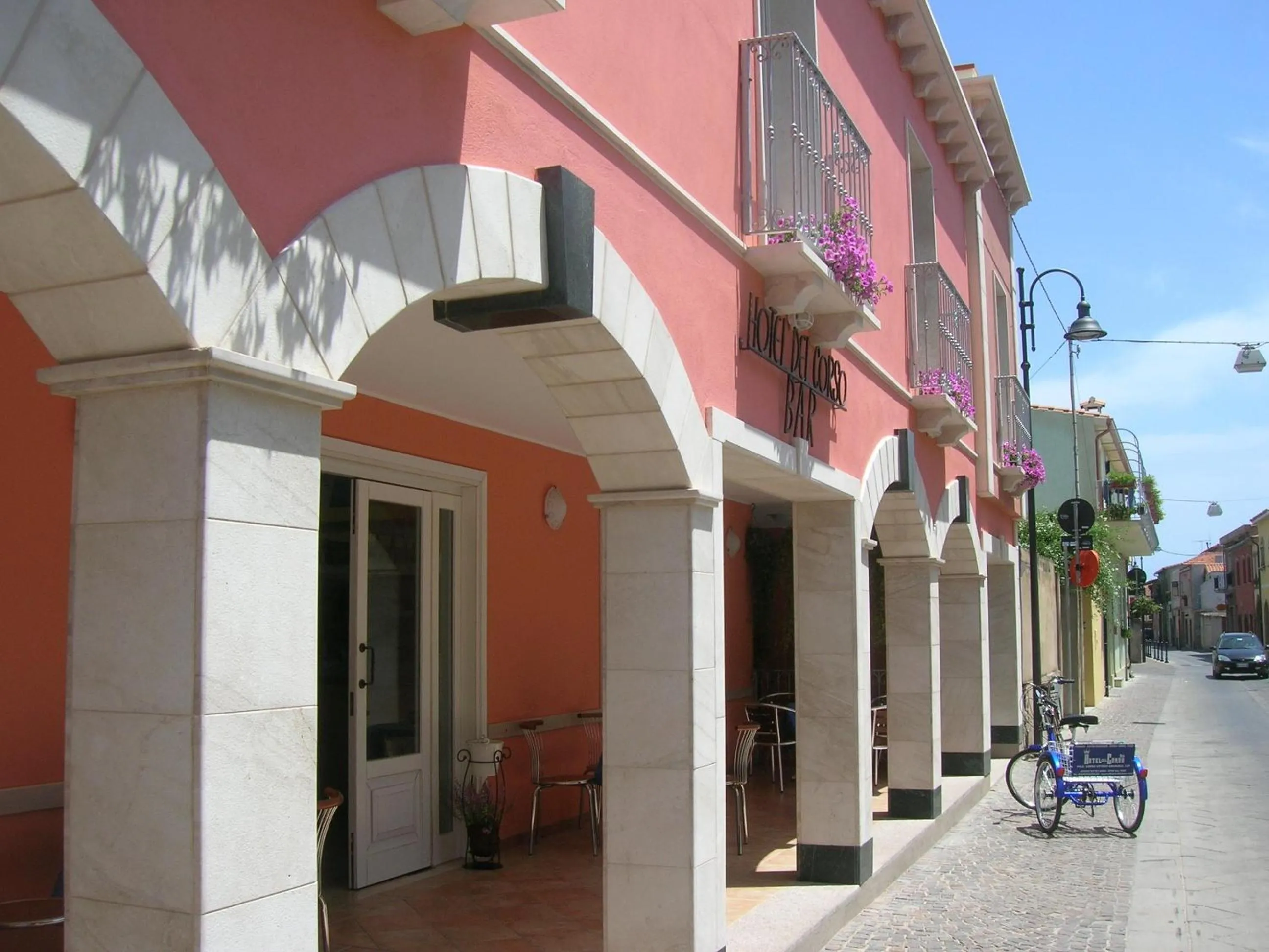 Facade/entrance in Hotel Del Corso