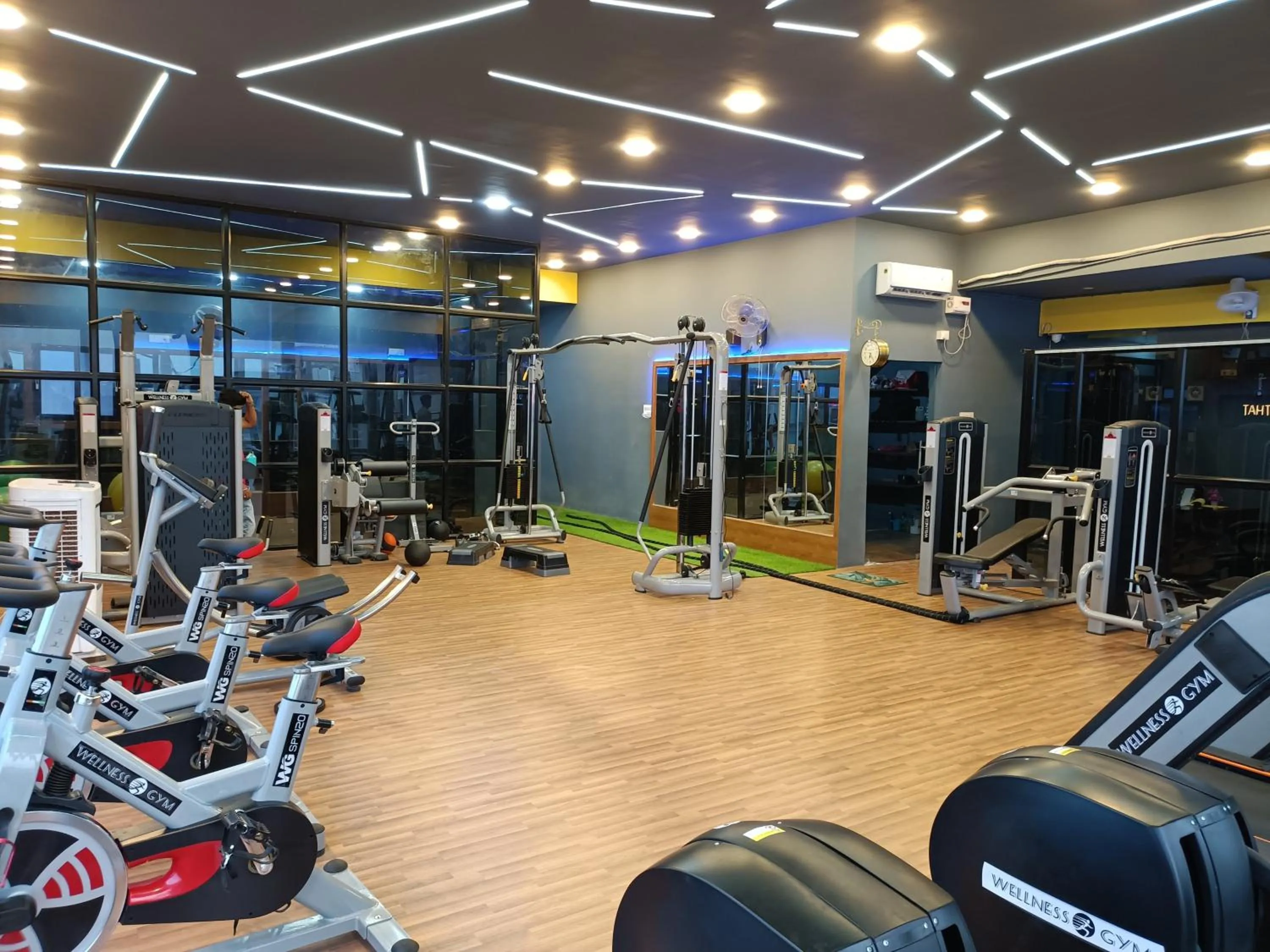 Fitness centre/facilities in Hotel Lilac Doors