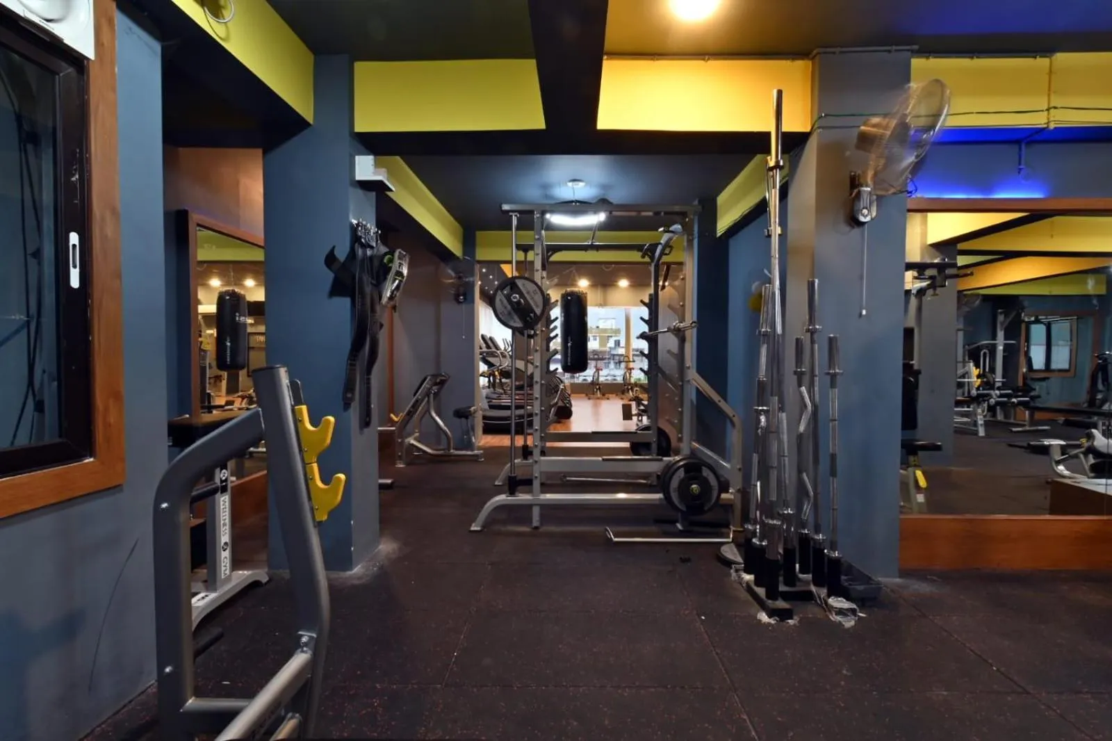 Fitness centre/facilities in Hotel Lilac Doors