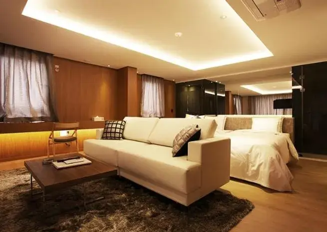 Bed in Jeju Cullinan Hotel Bed in Jeju Cullinan Hotel