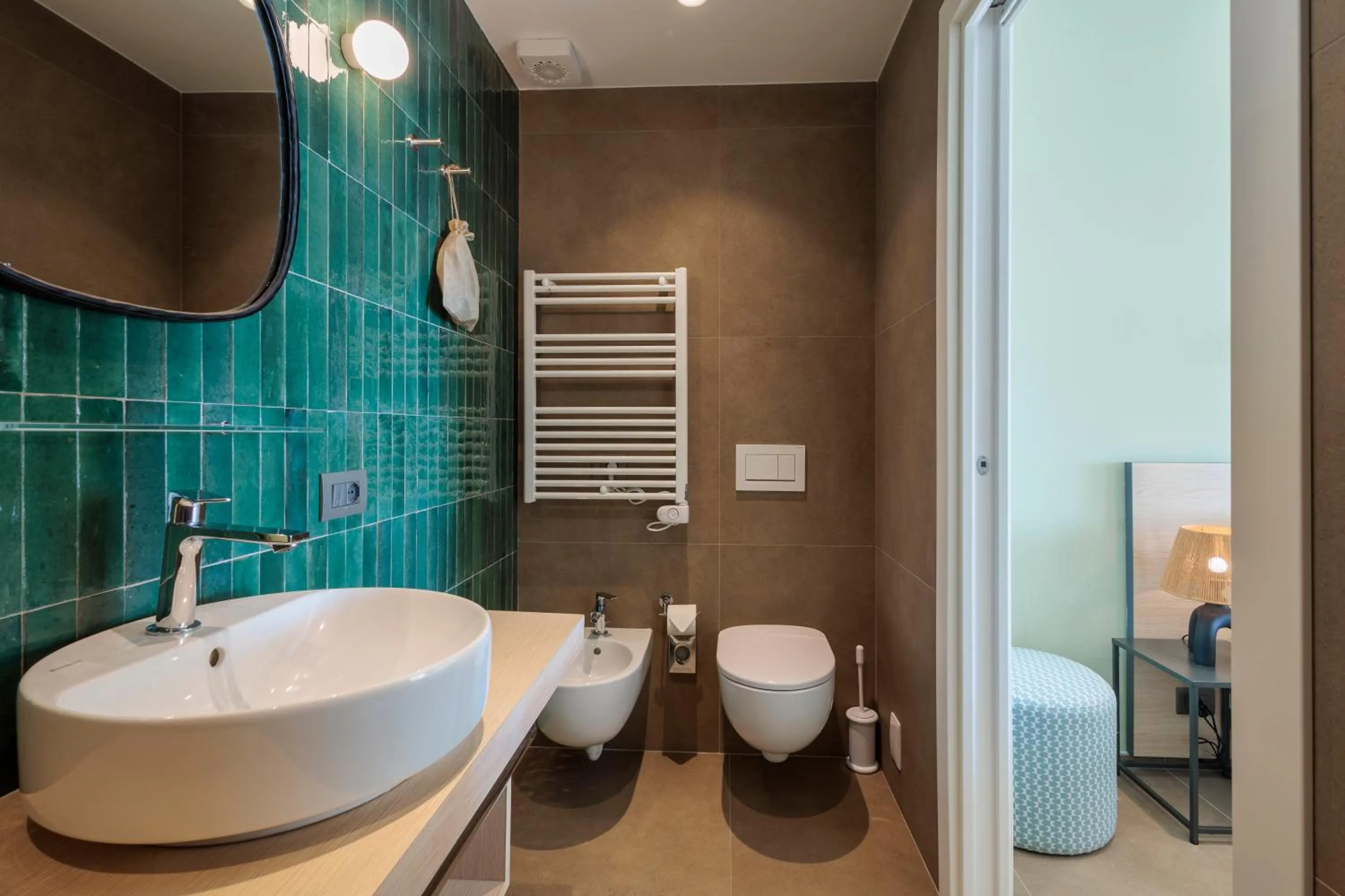 Bathroom in Hotel Moresco