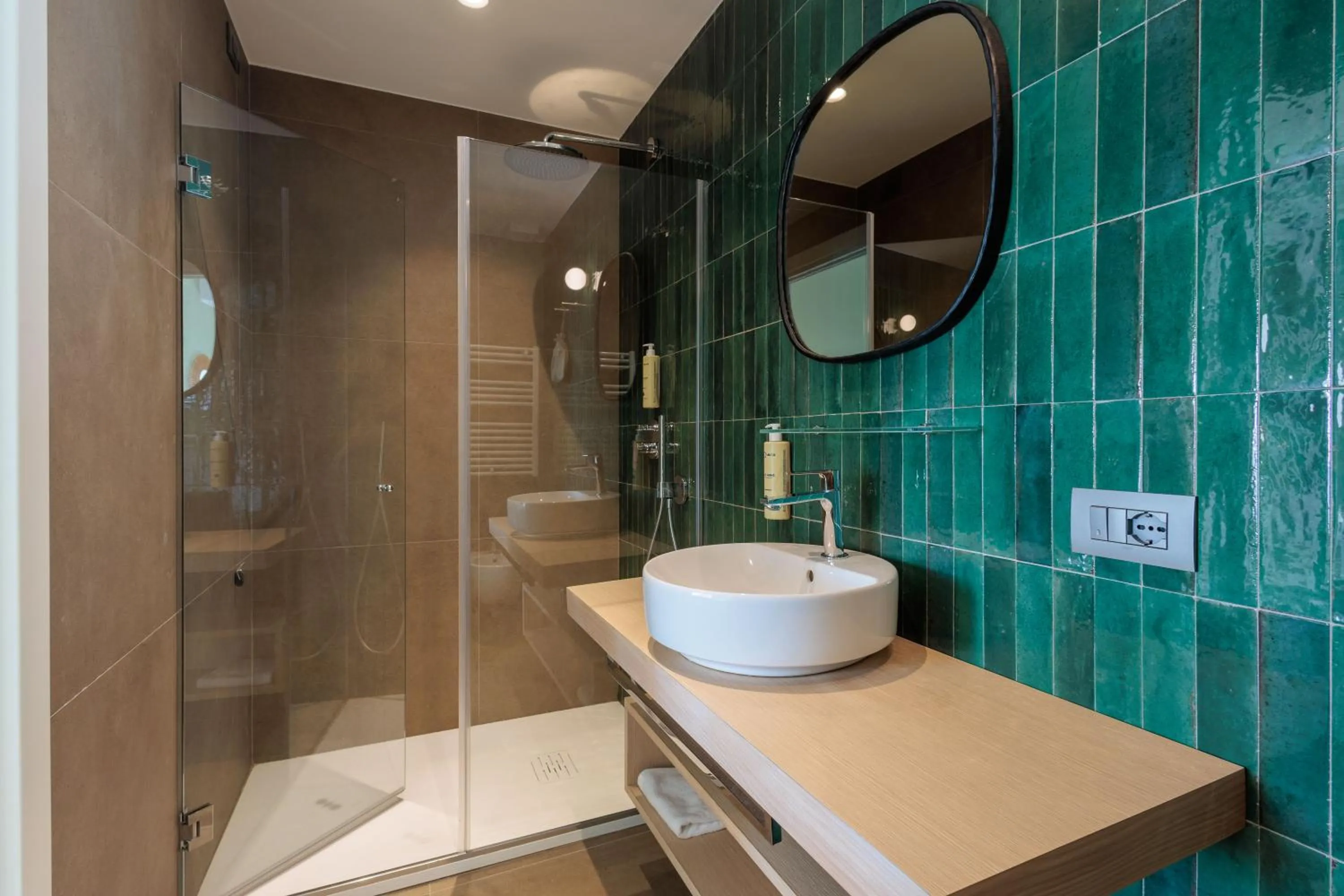 Bathroom in Hotel Moresco