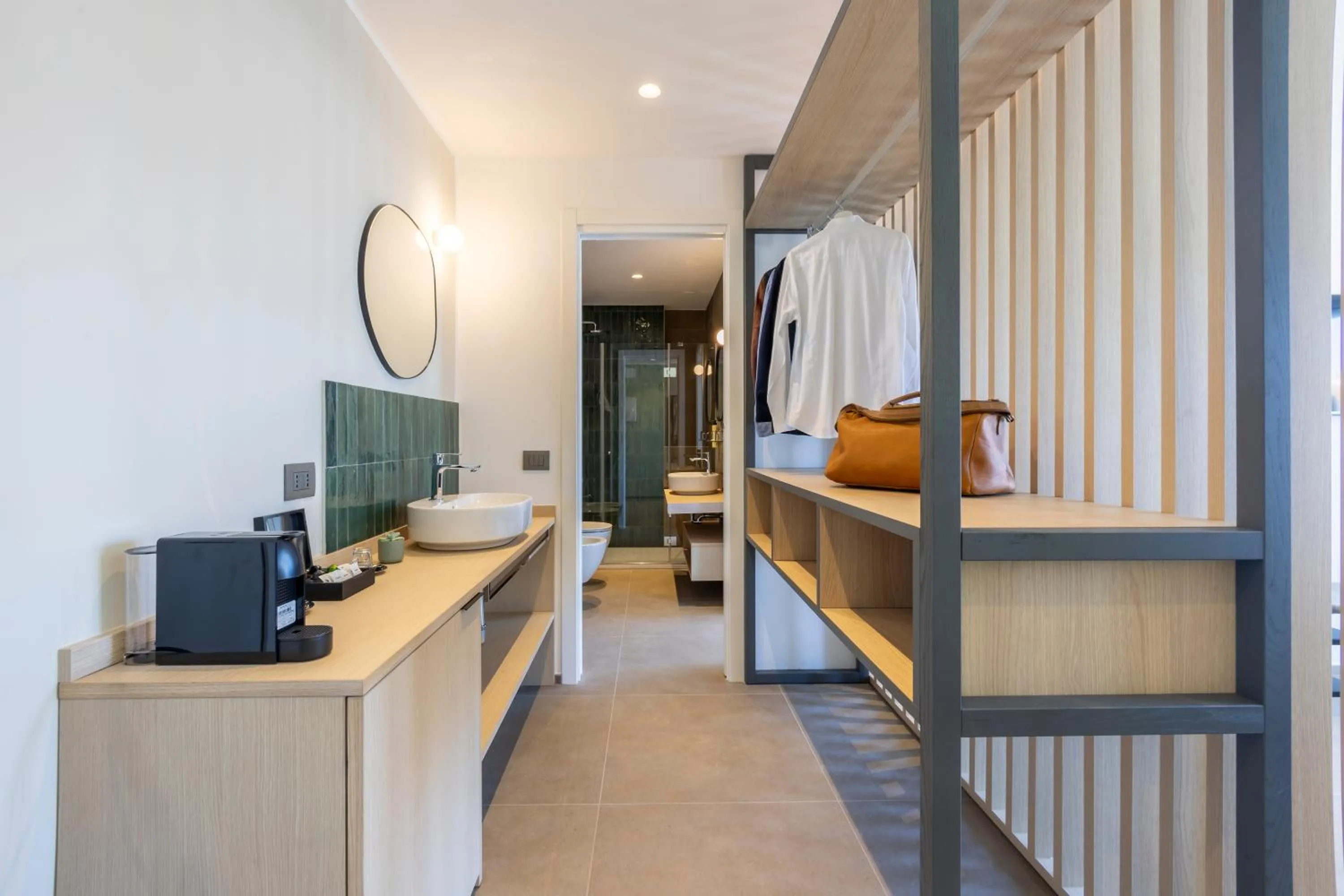 Bathroom in Hotel Moresco