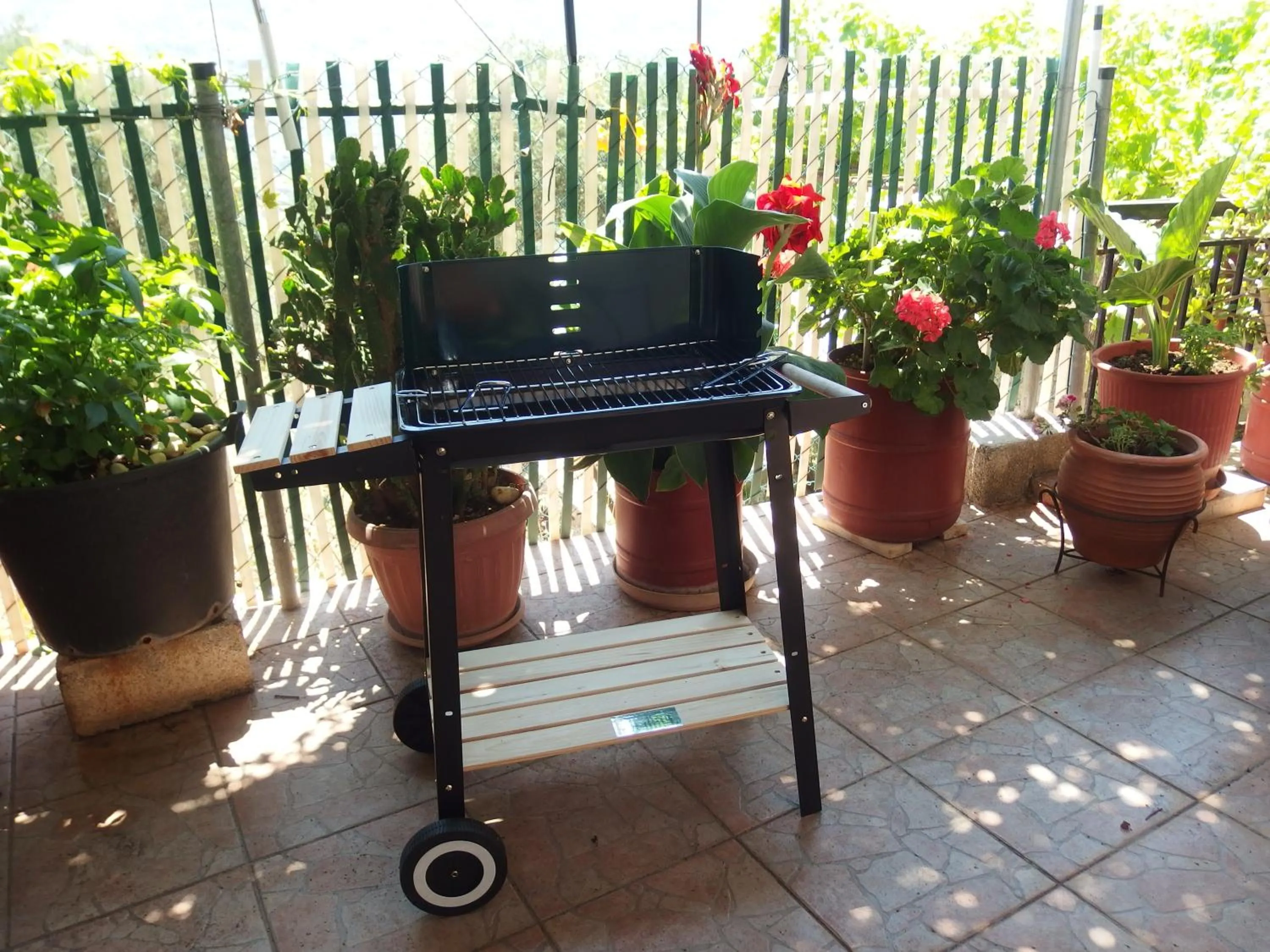 BBQ facilities in Christos Studios