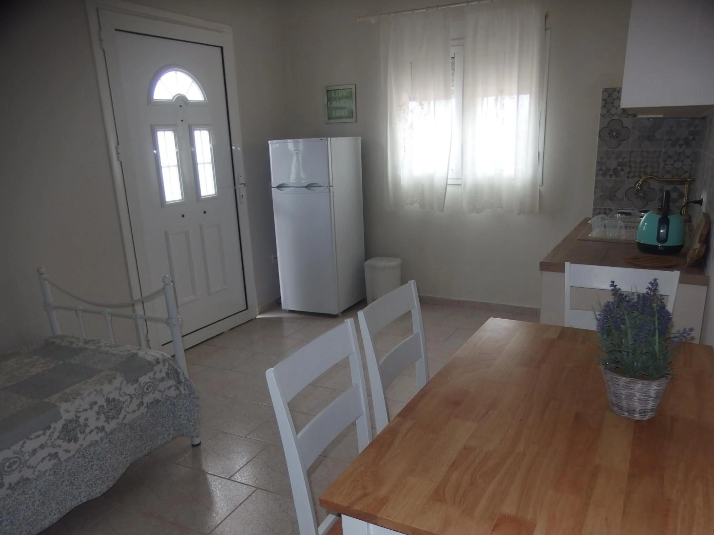 Kitchen or kitchenette in Christos Studios