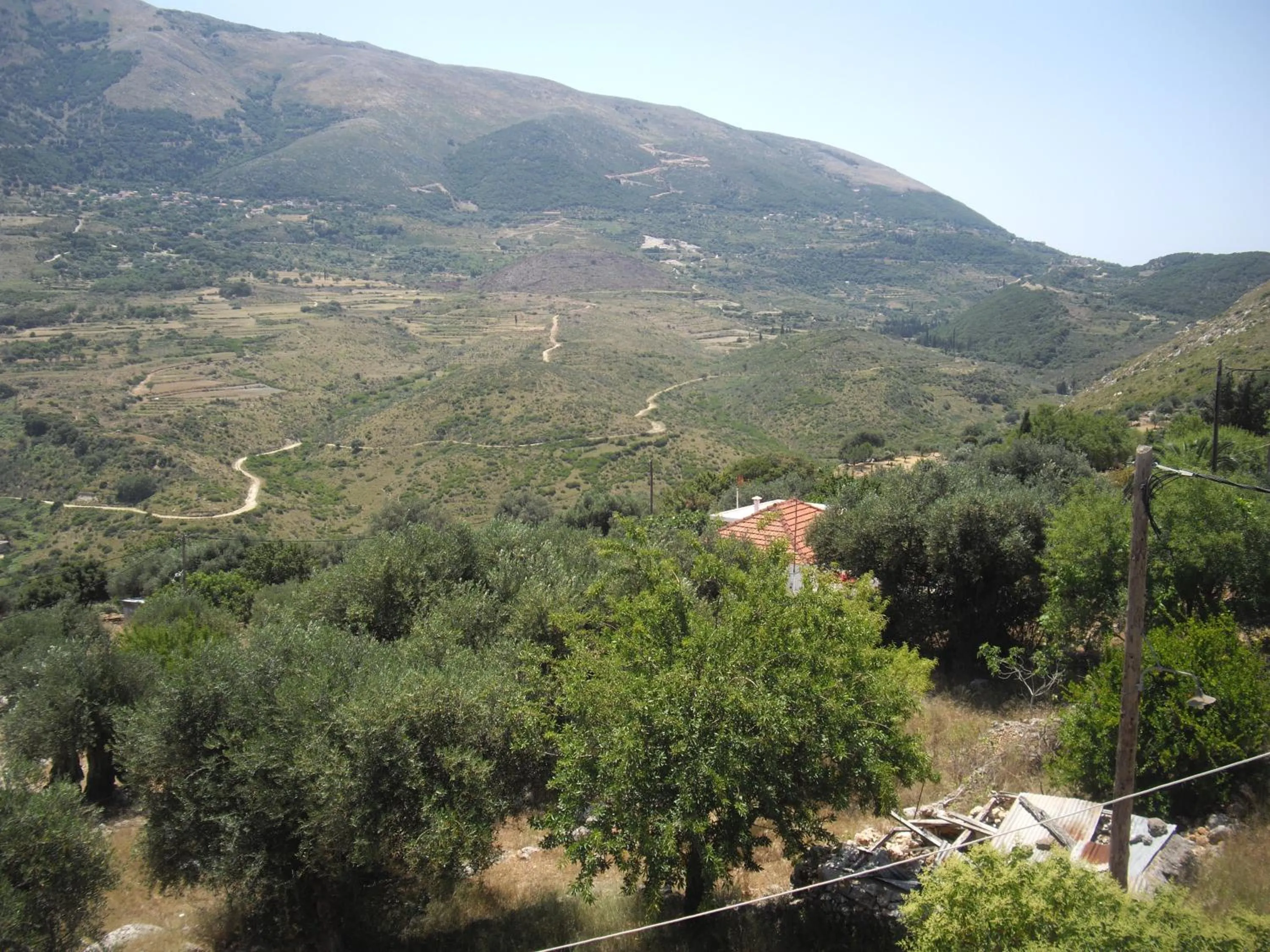 Mountain view in Christos Studios