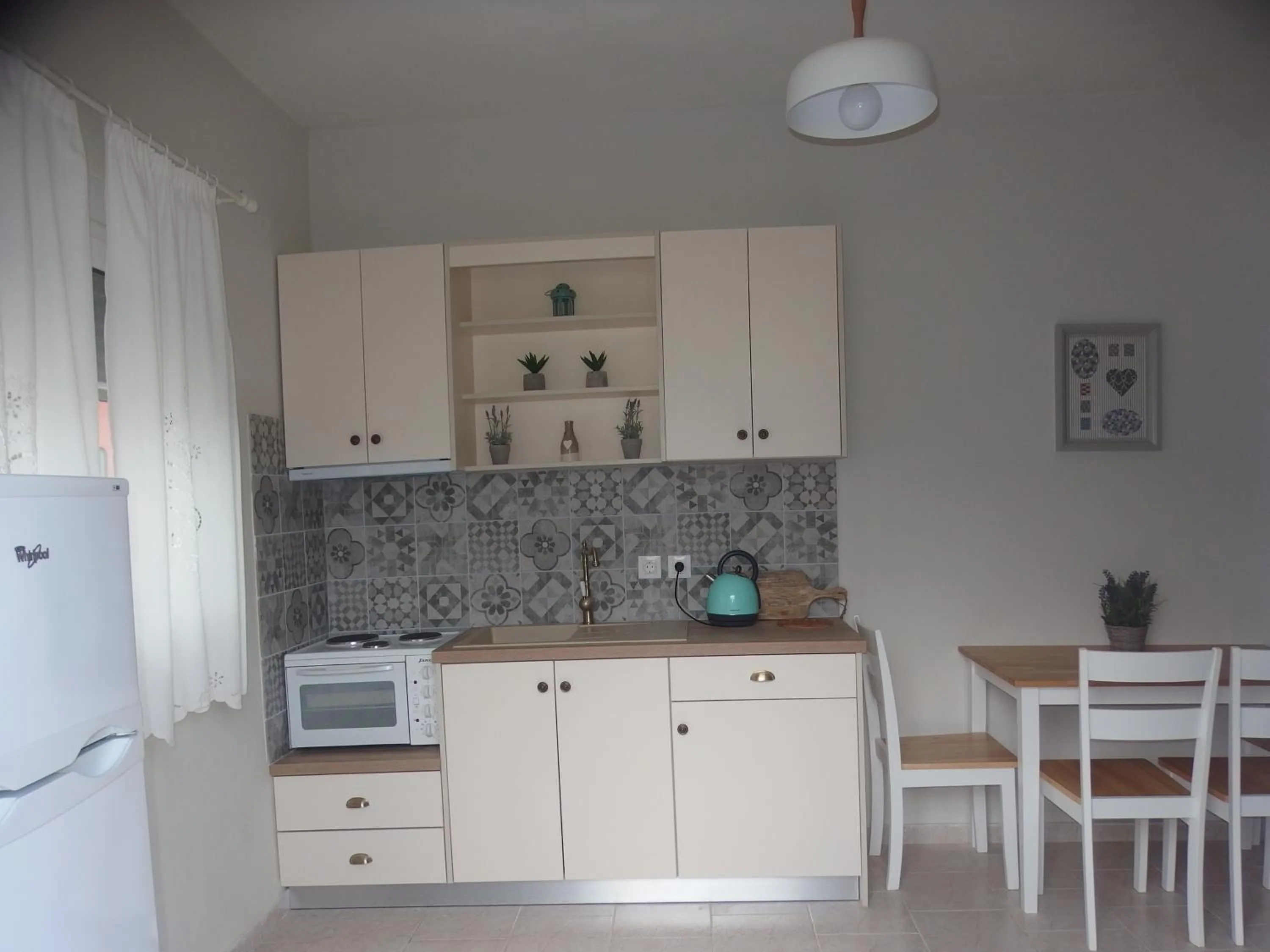 Kitchen or kitchenette in Christos Studios