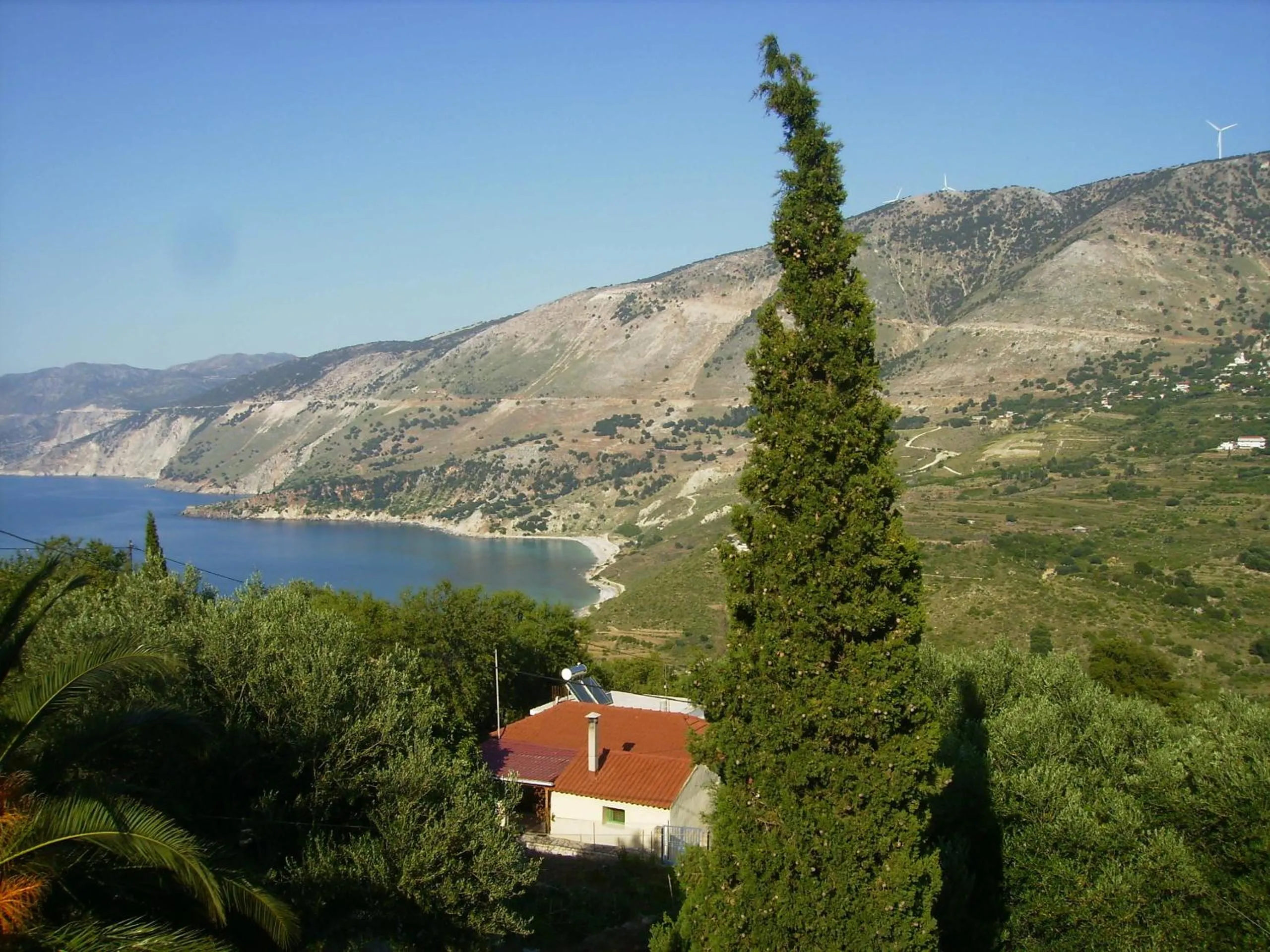Sea view in Christos Studios