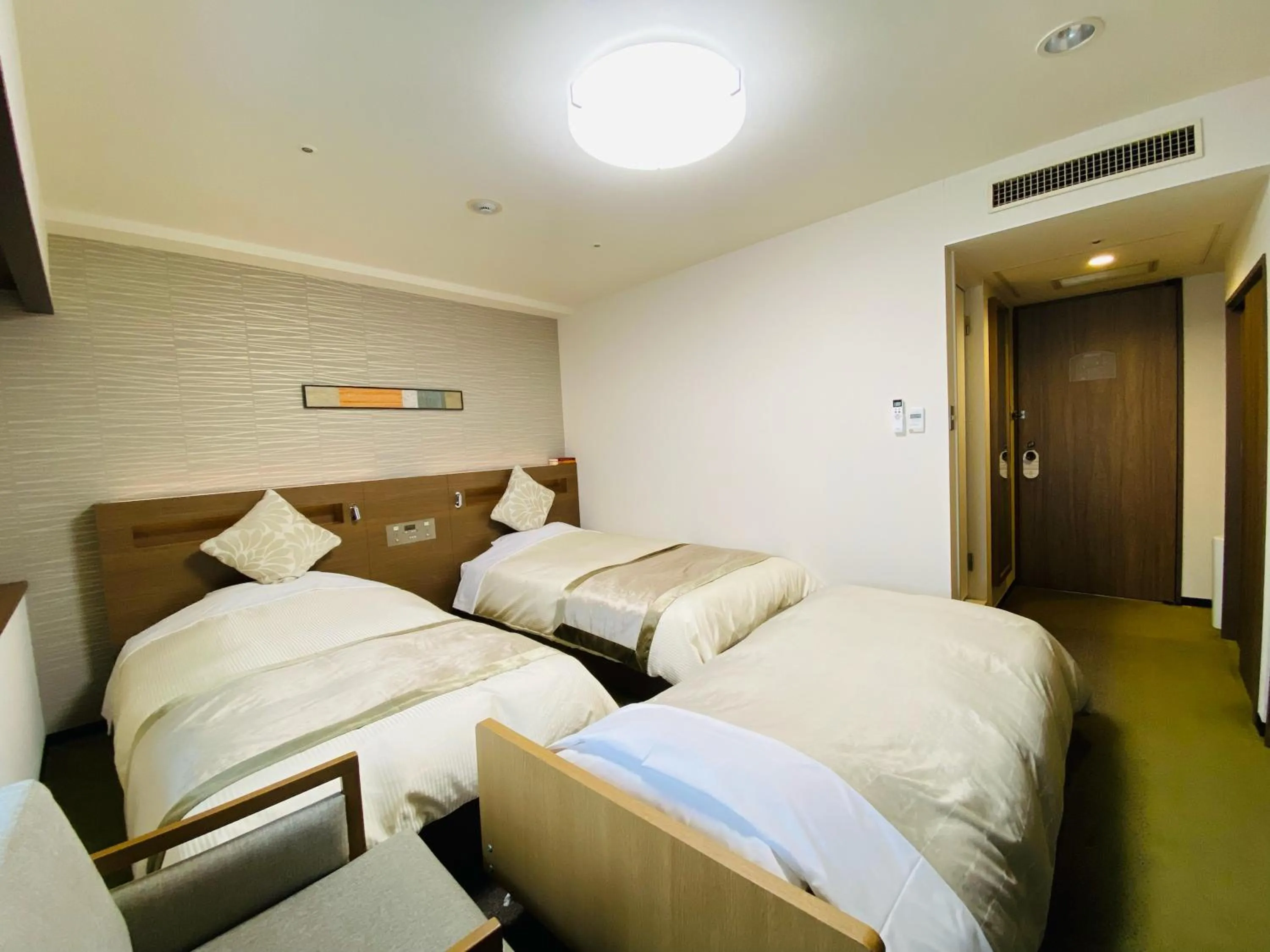 Bed in Koriyama View Hotel Annex