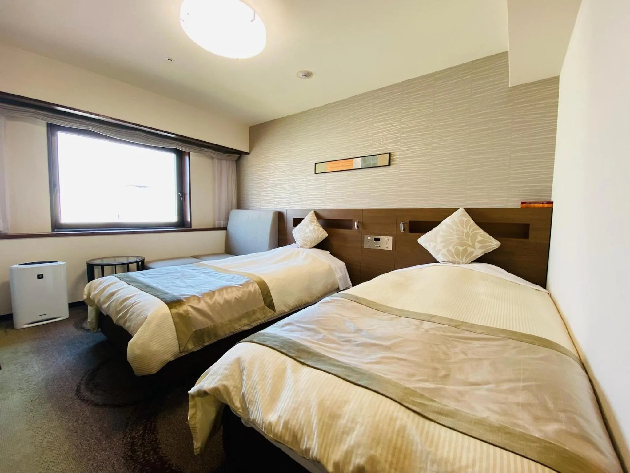 Bed in Koriyama View Hotel Annex