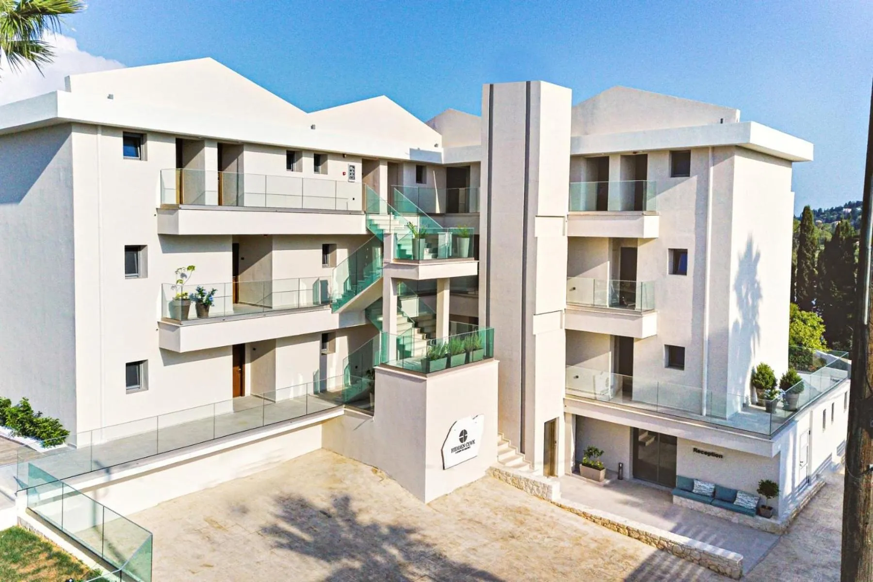 Property building in Hidden Cove Corfu