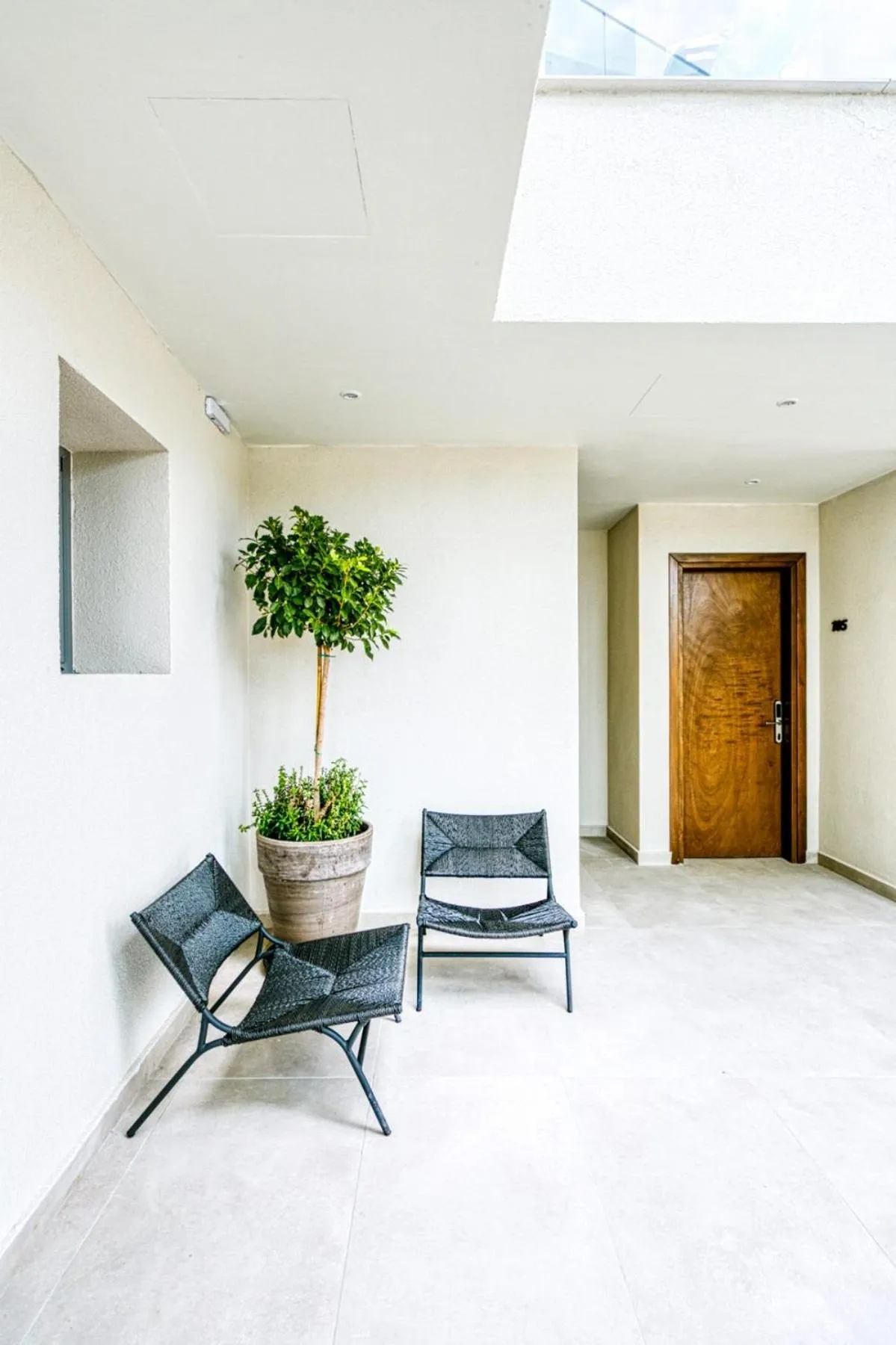 Seating area in Hidden Cove Corfu