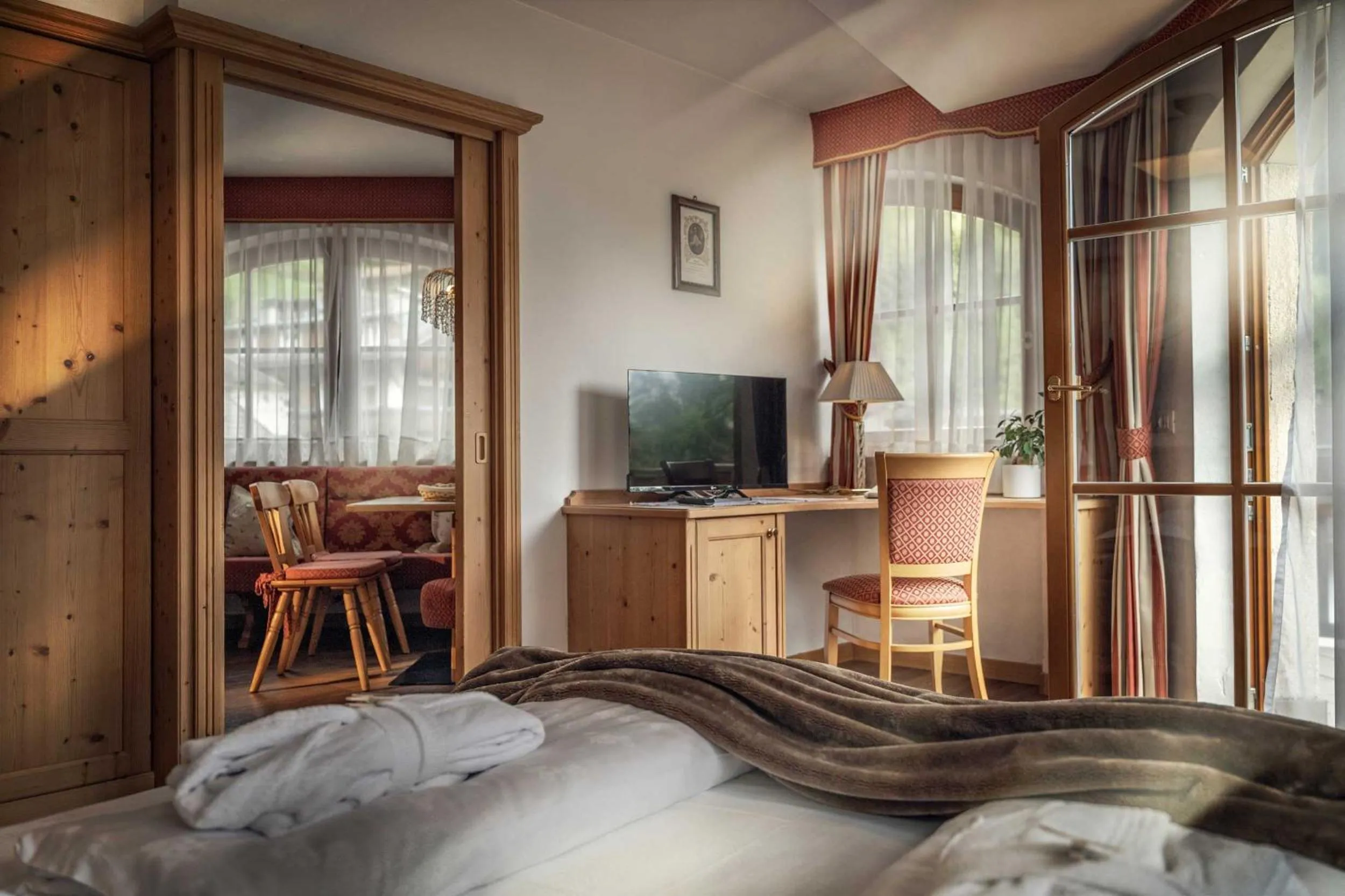 Bed in Hotel Alte Mühle 4 Stelle