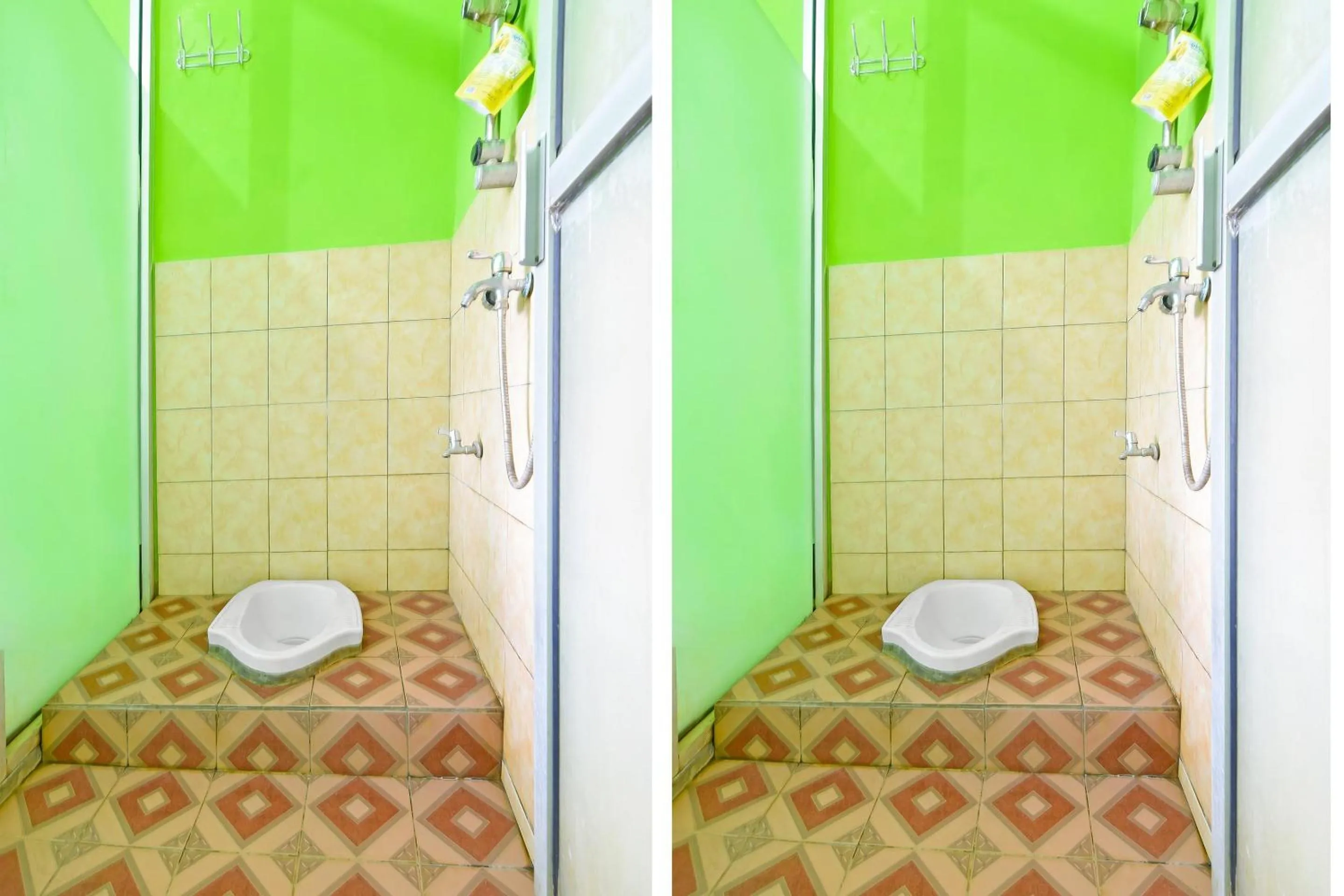 Bathroom in SPOT ON 91357 Hotel Mulyo