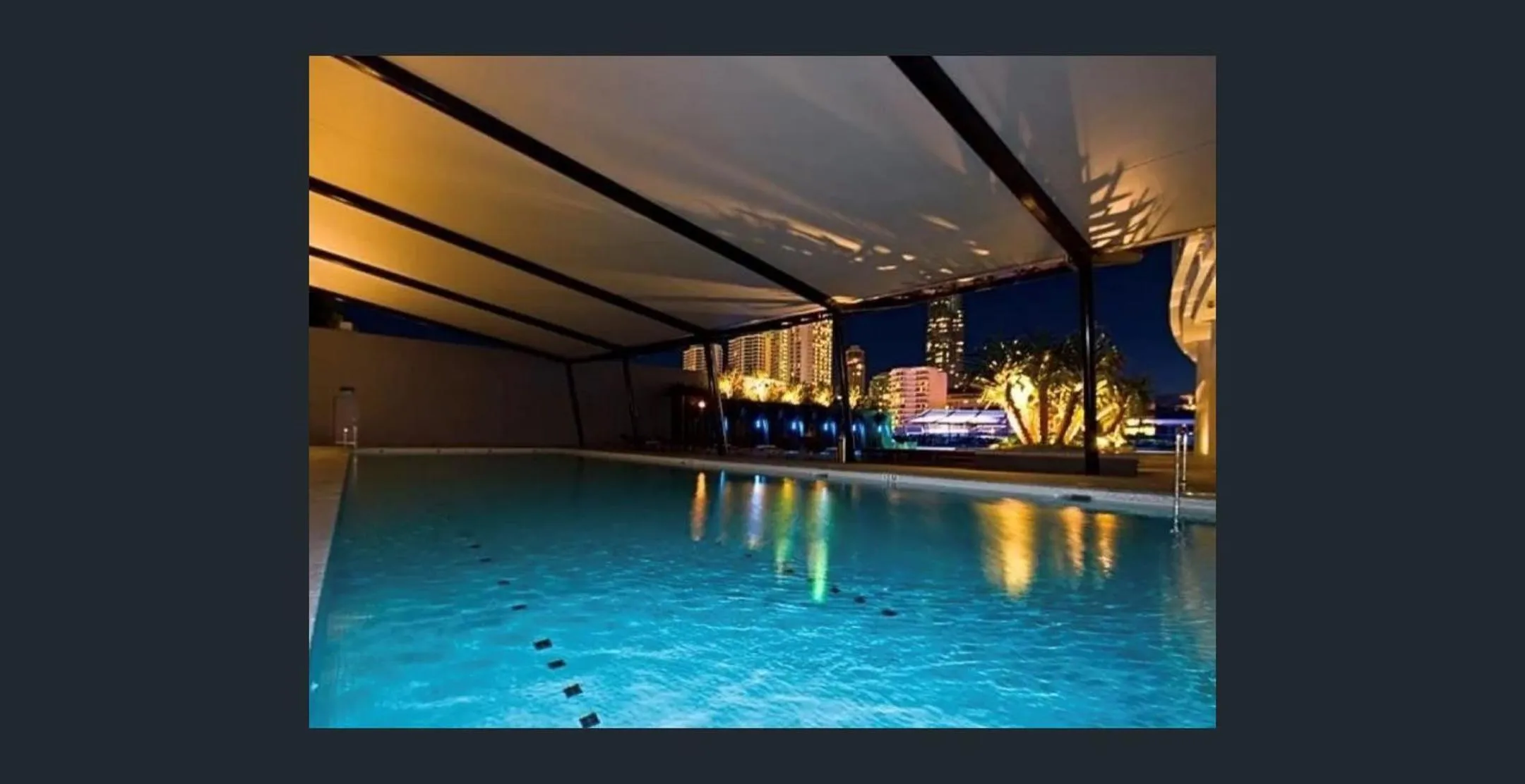 Swimming pool in Circle on Cavill FREE parking