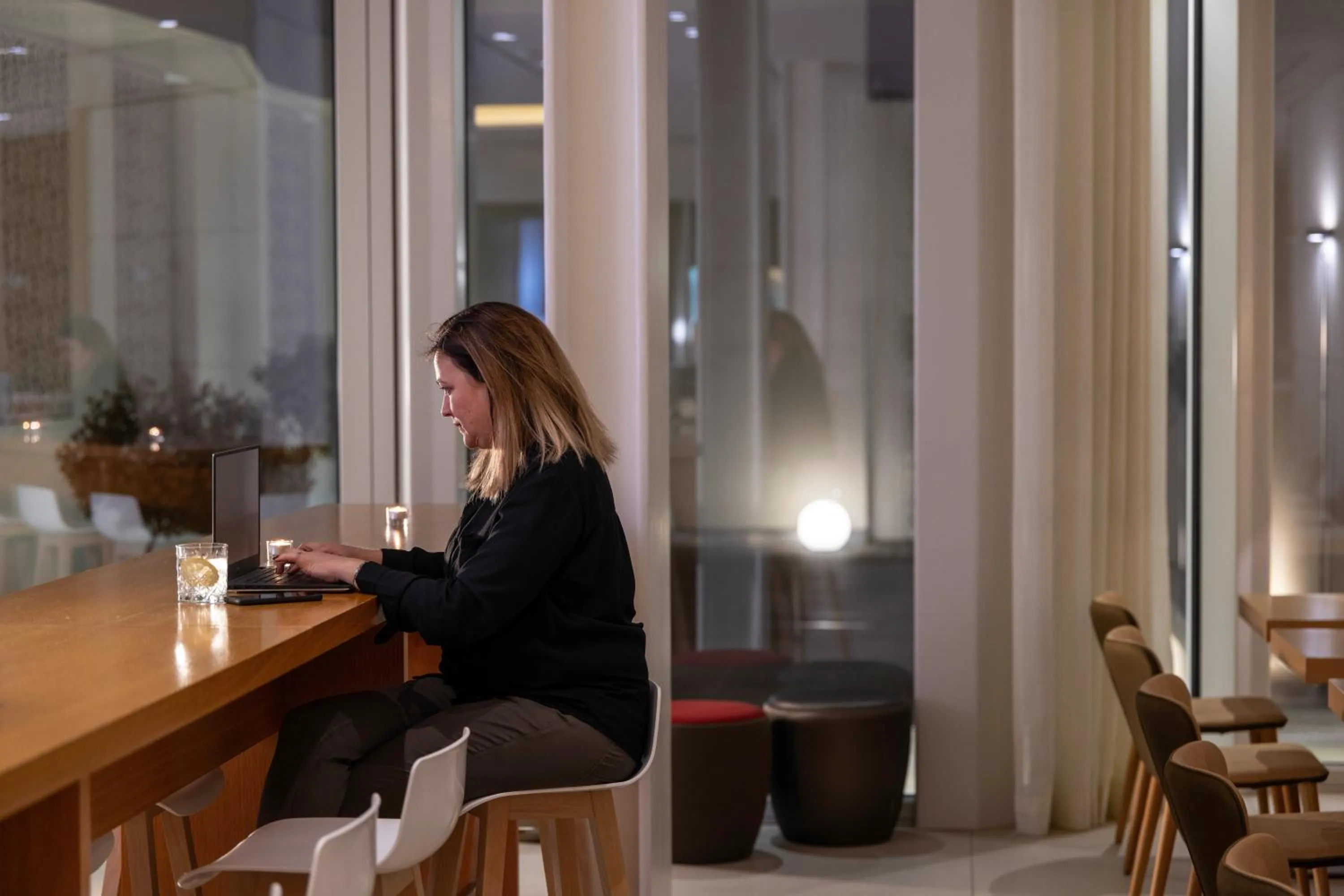 Seating area in The Passage - Urban Retreat