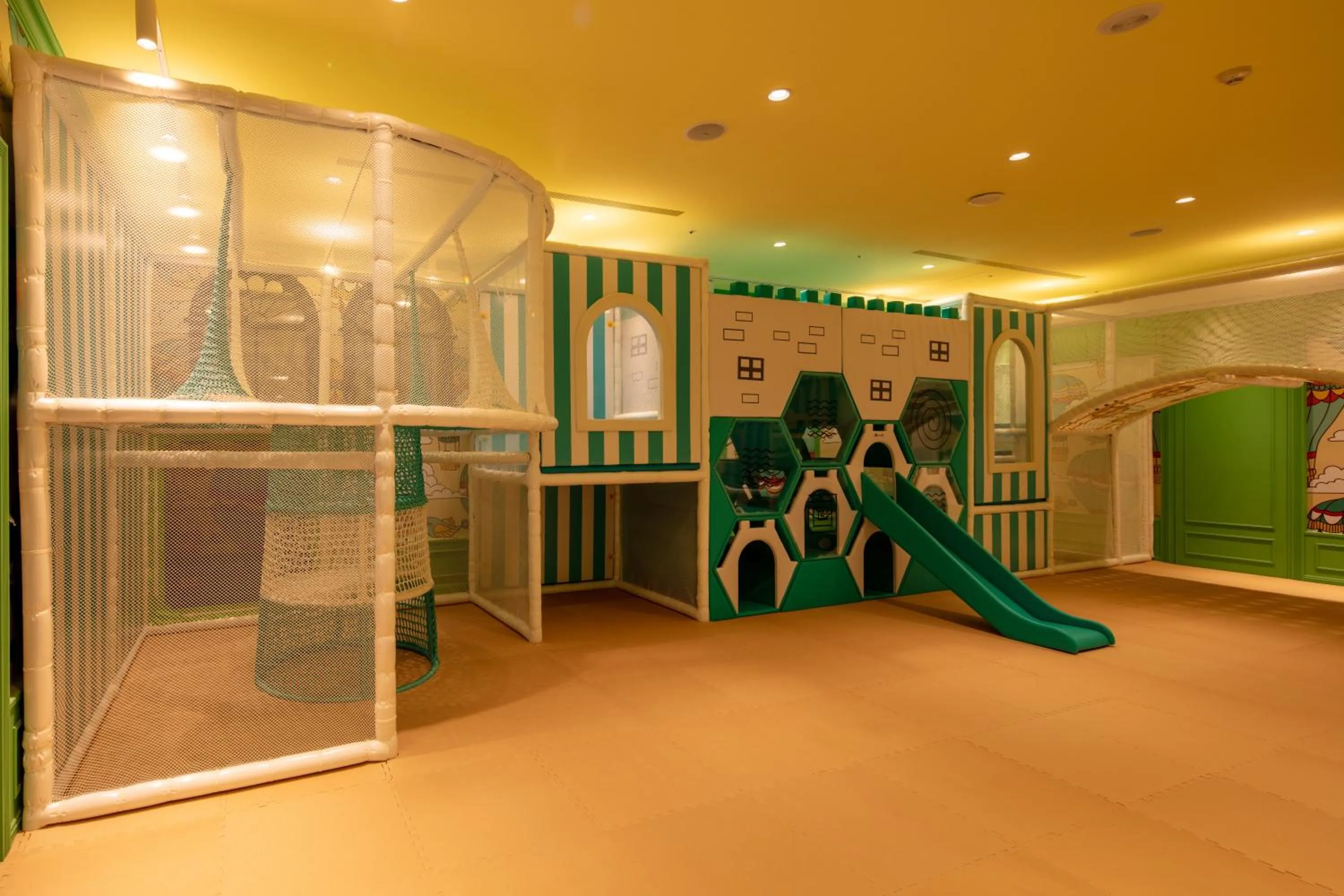 Children play ground in Roaders Plus Hotel - Theme