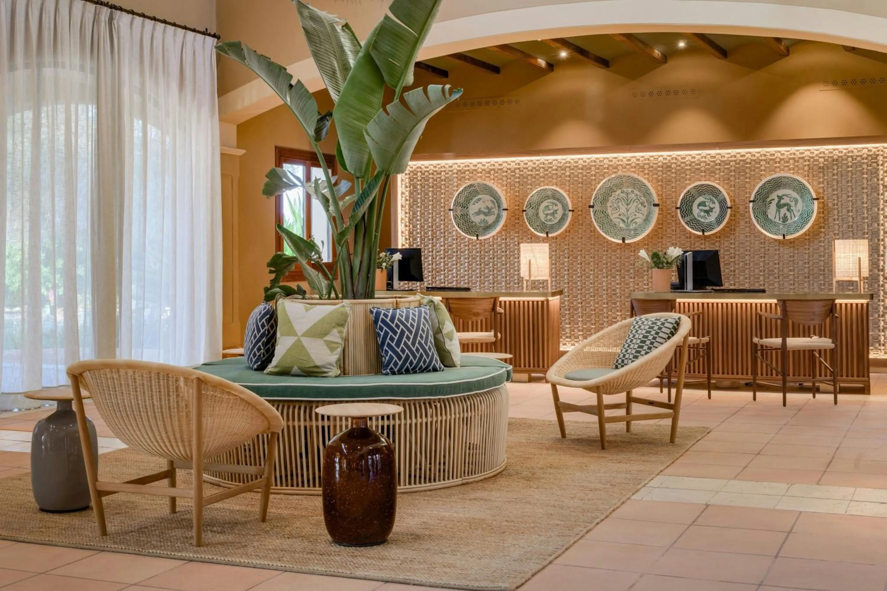 Lobby or reception in Hacienda Son Antem Golf Resort, Autograph Collection