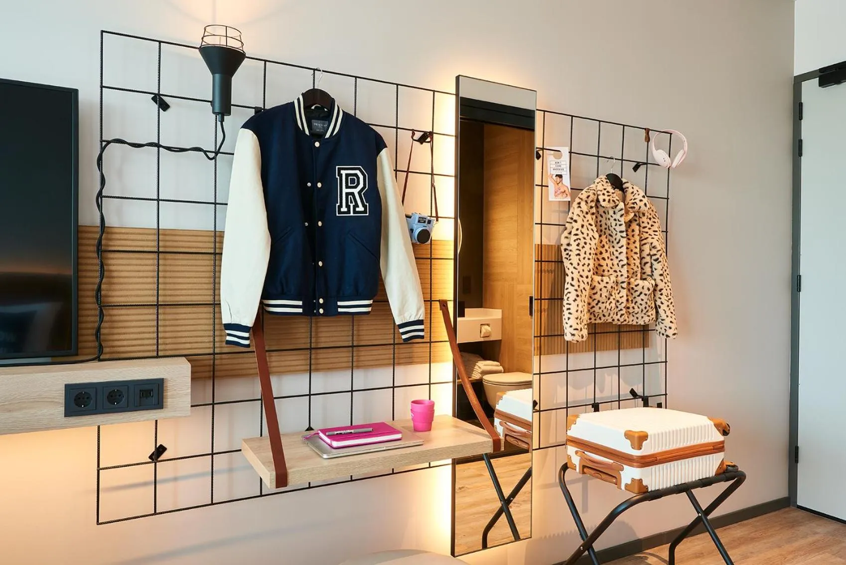 Bedroom in Moxy The Hague