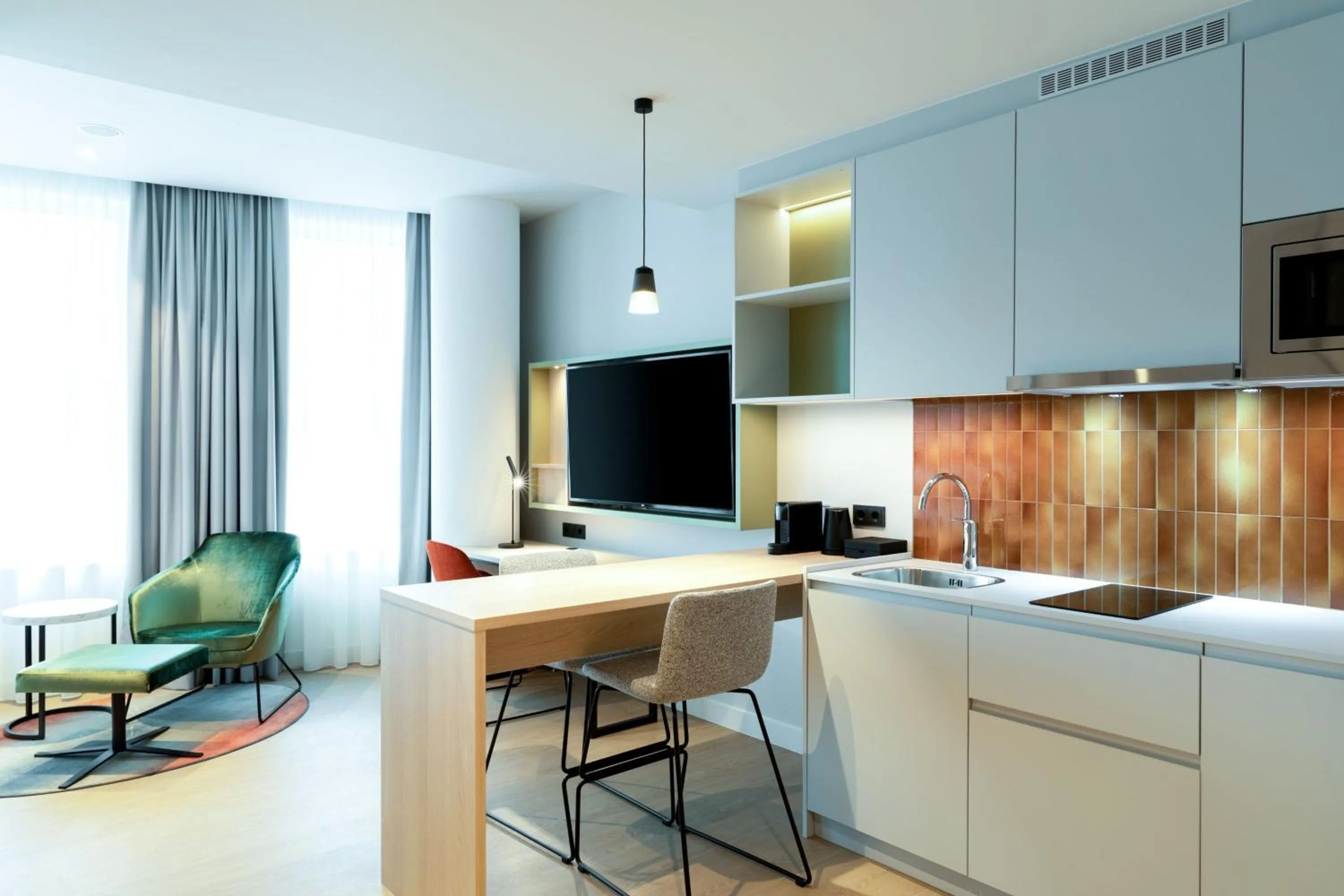 Kitchen or kitchenette in Residence Inn by Marriott The Hague