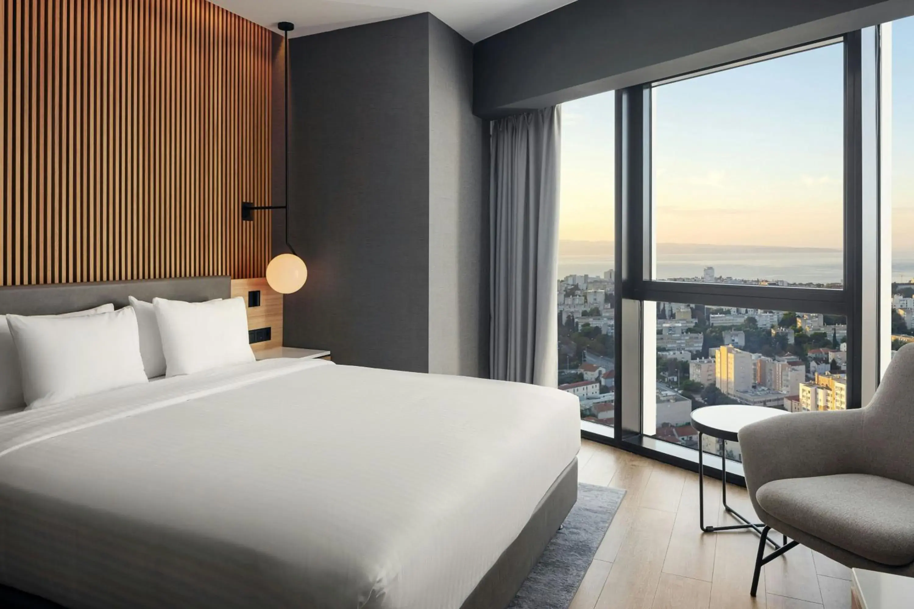 Standard King Room with Sea View in AC Hotel by Marriott Split Standard King Room with Sea View in AC Hotel by Marriott Split