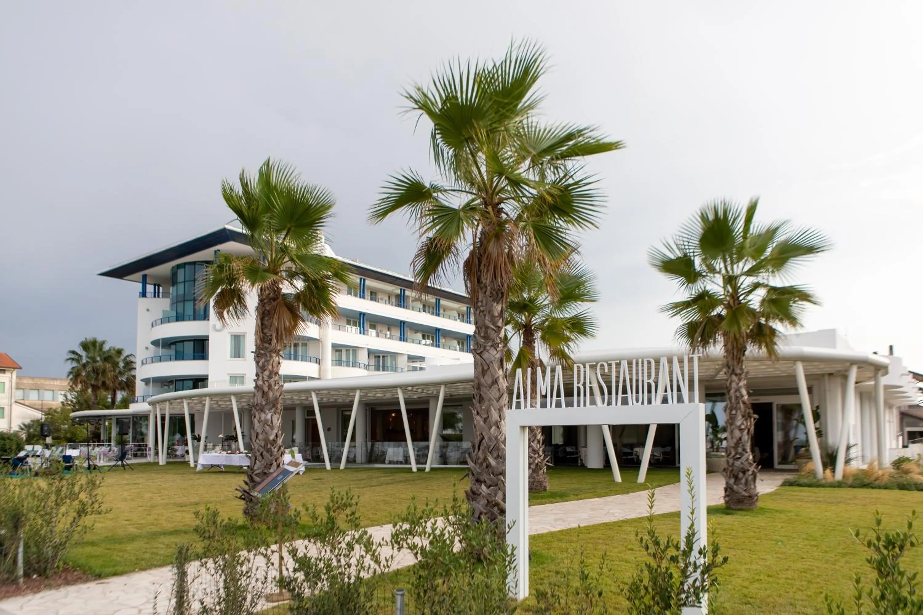 Property building in Blu Suite Resort