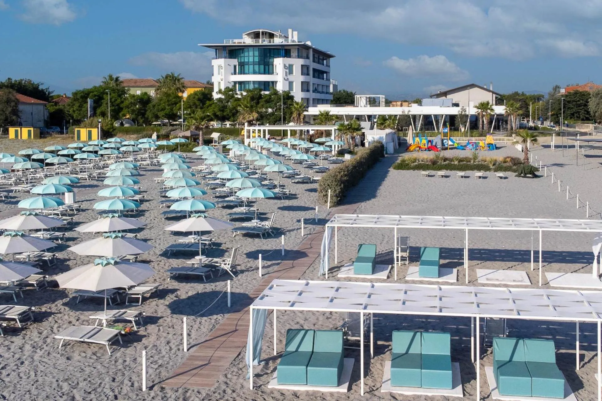 Property building in Blu Suite Resort