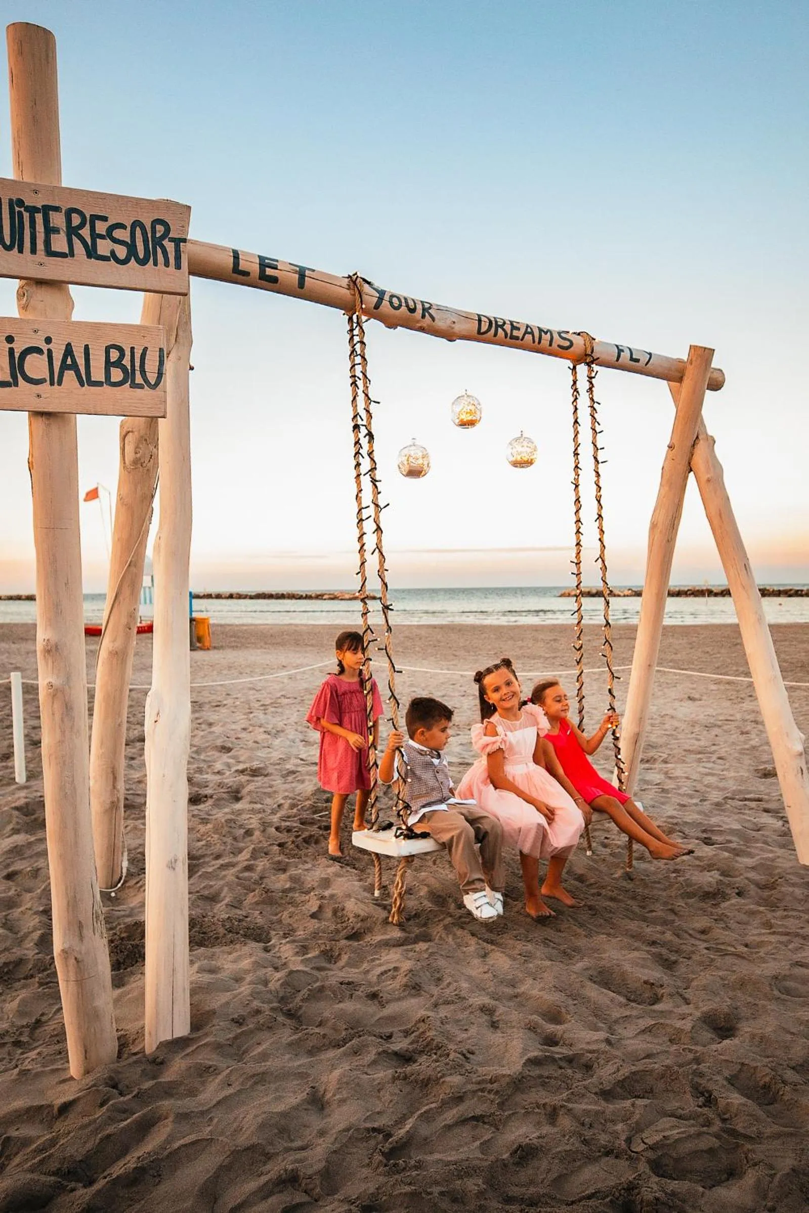 children in Blu Suite Resort