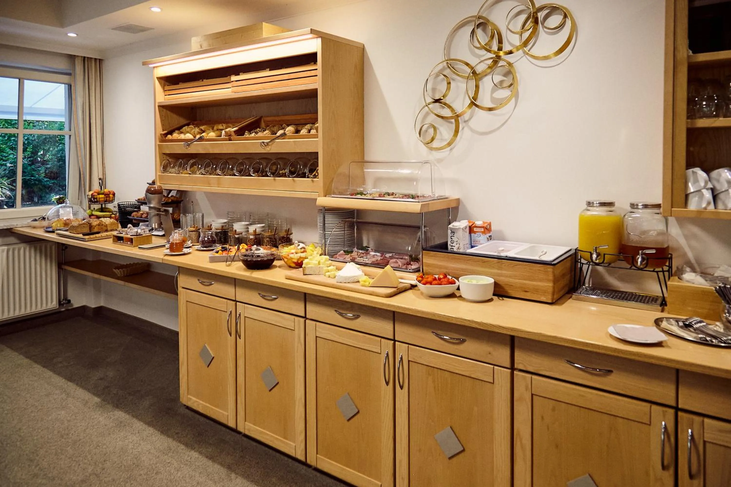 Buffet breakfast in Wohlfühlhotel Mei Auszeit