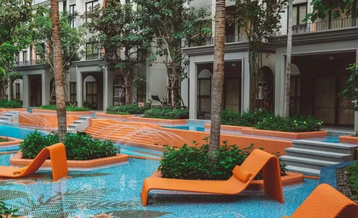 Swimming pool in Lollipop Lahabana Huahin