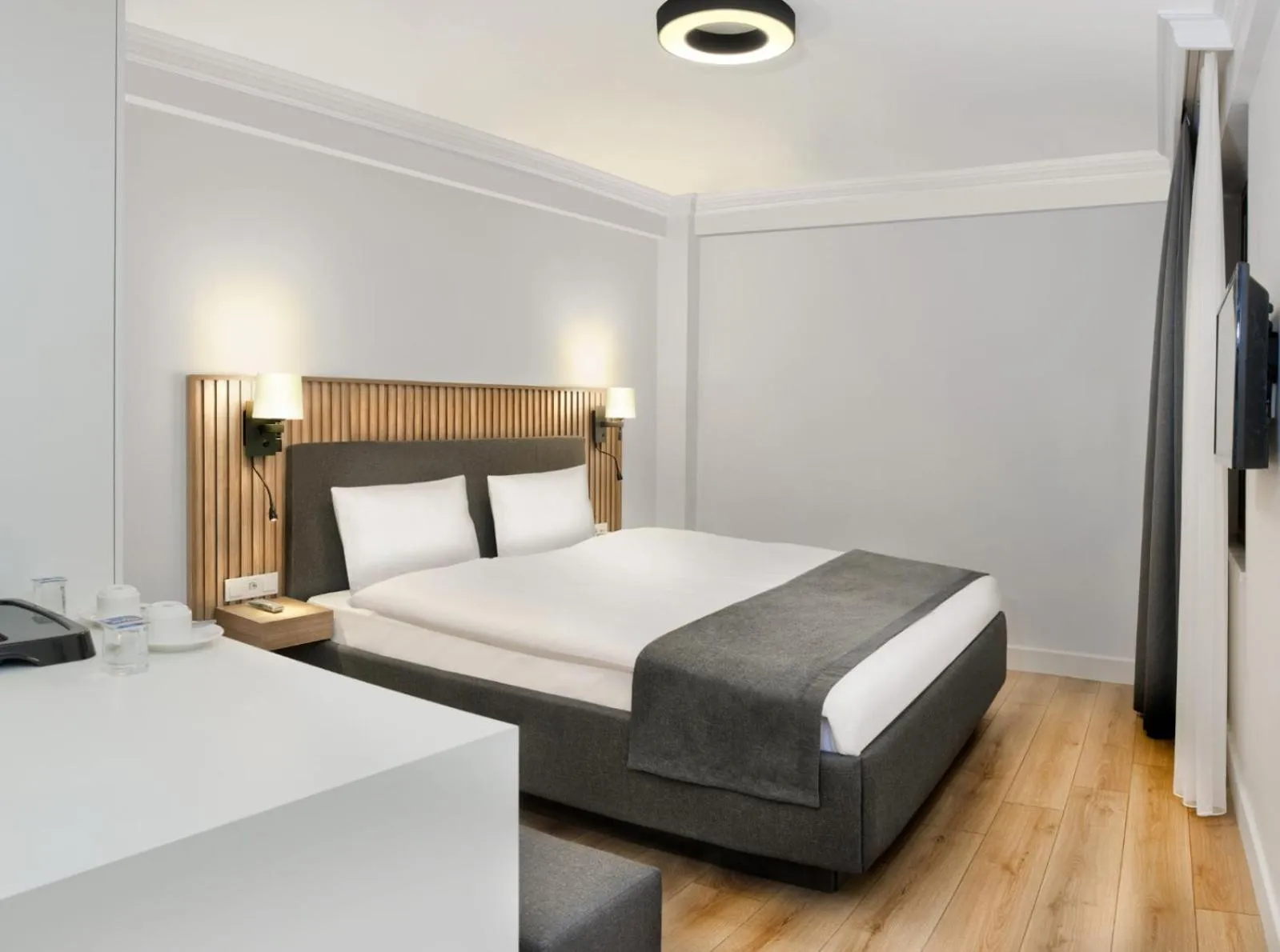 Bedroom, Bed in Silvana Hotel