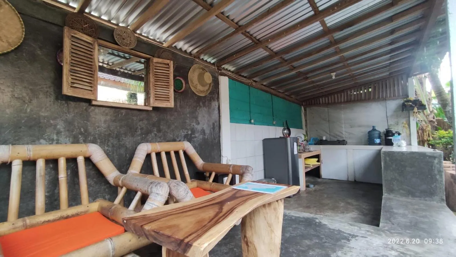 Seating area in Salty Sea Guesthouse