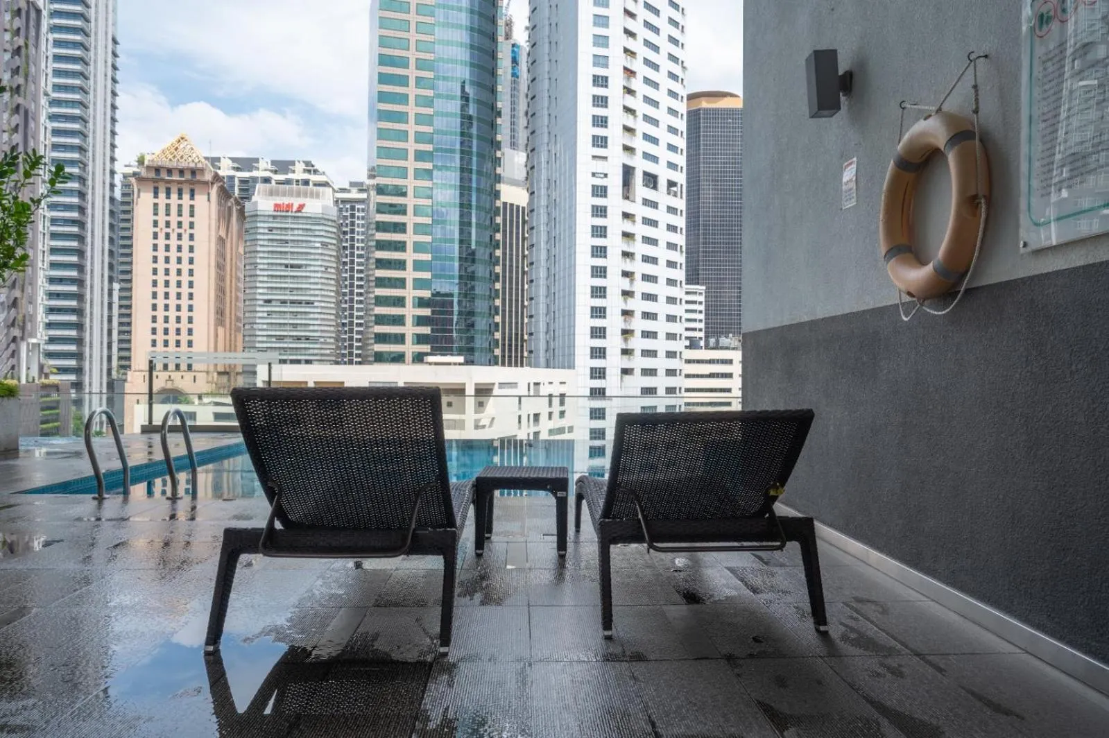 Swimming pool in Lila Suites One Bukit Ceylon