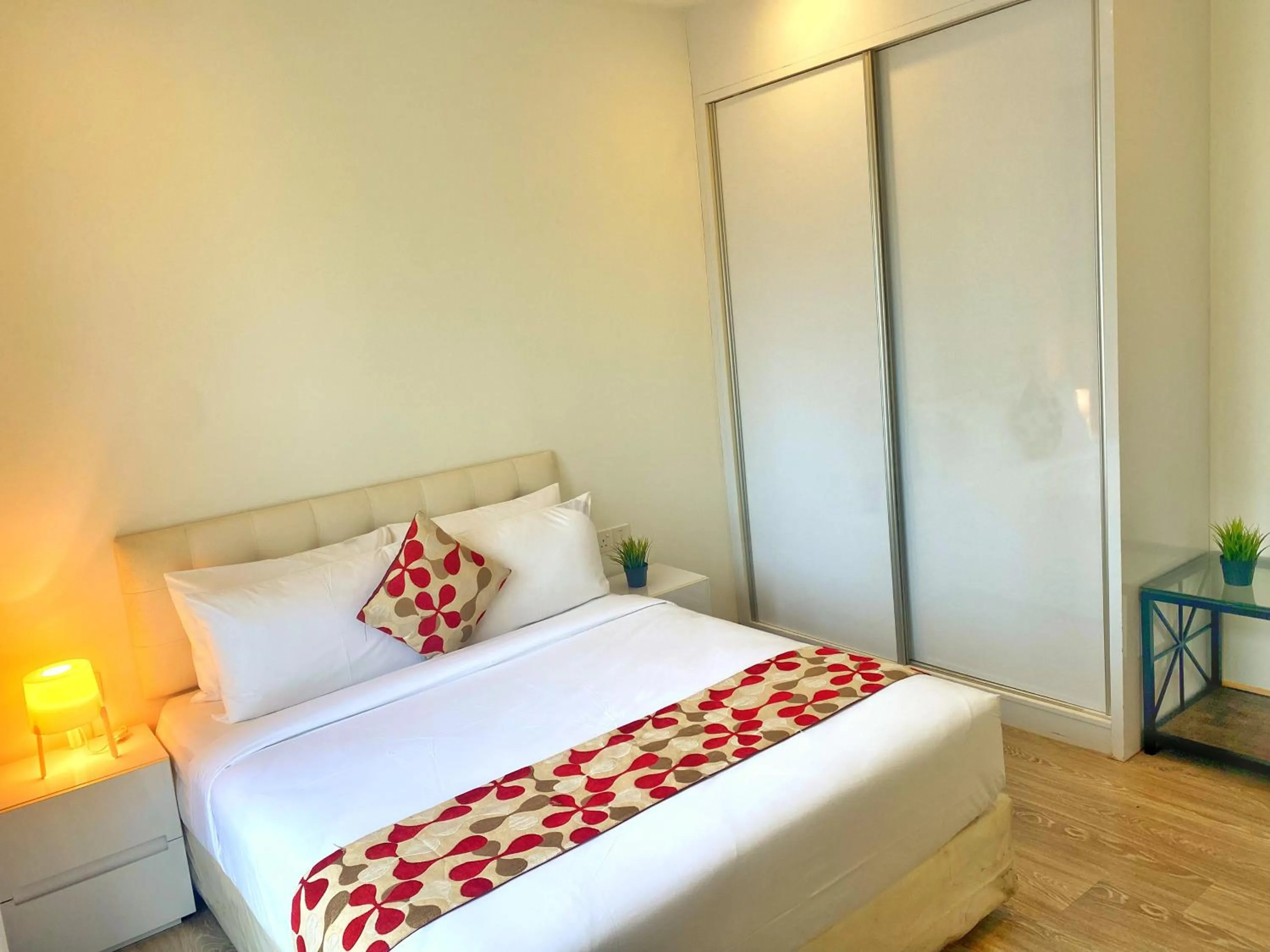 Bed in Lila Suites One Bukit Ceylon